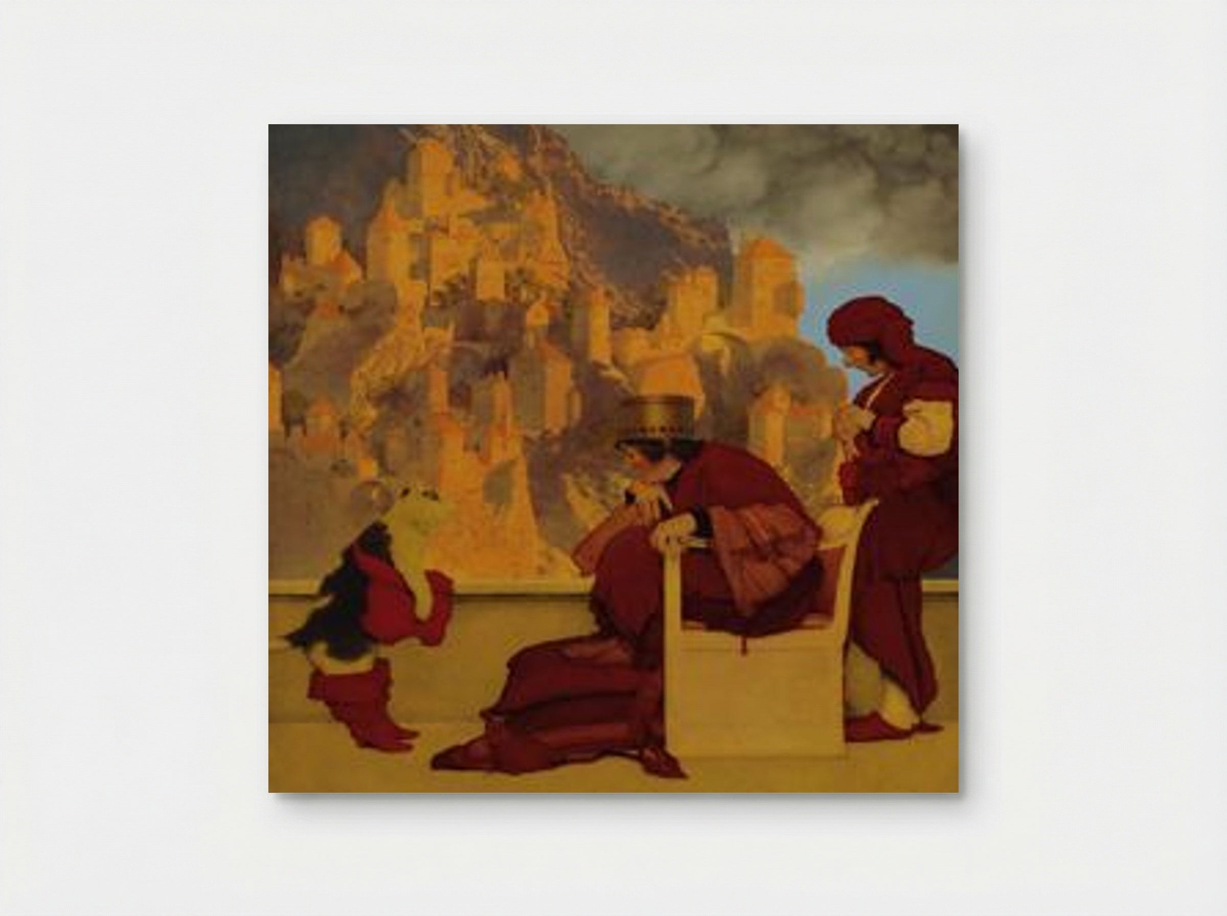 Puss in Boots - Maxfield Parrish - Poster