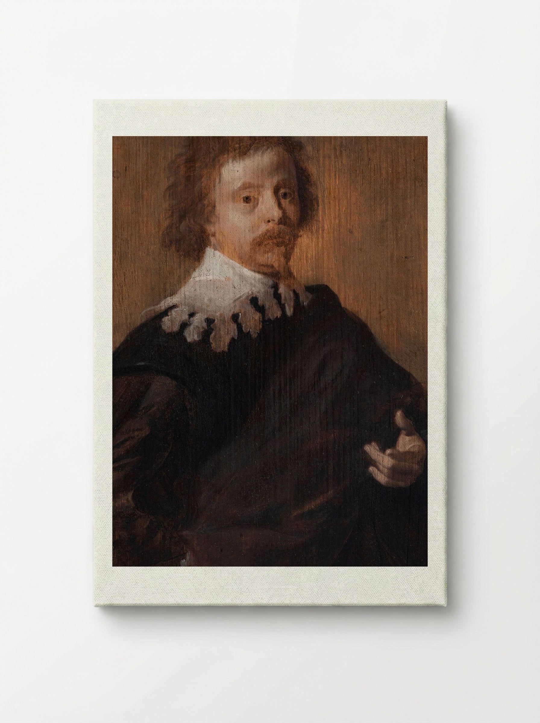 Portrait of Cornelis van Poelenburgh - Anthony van Dyck - Canvas