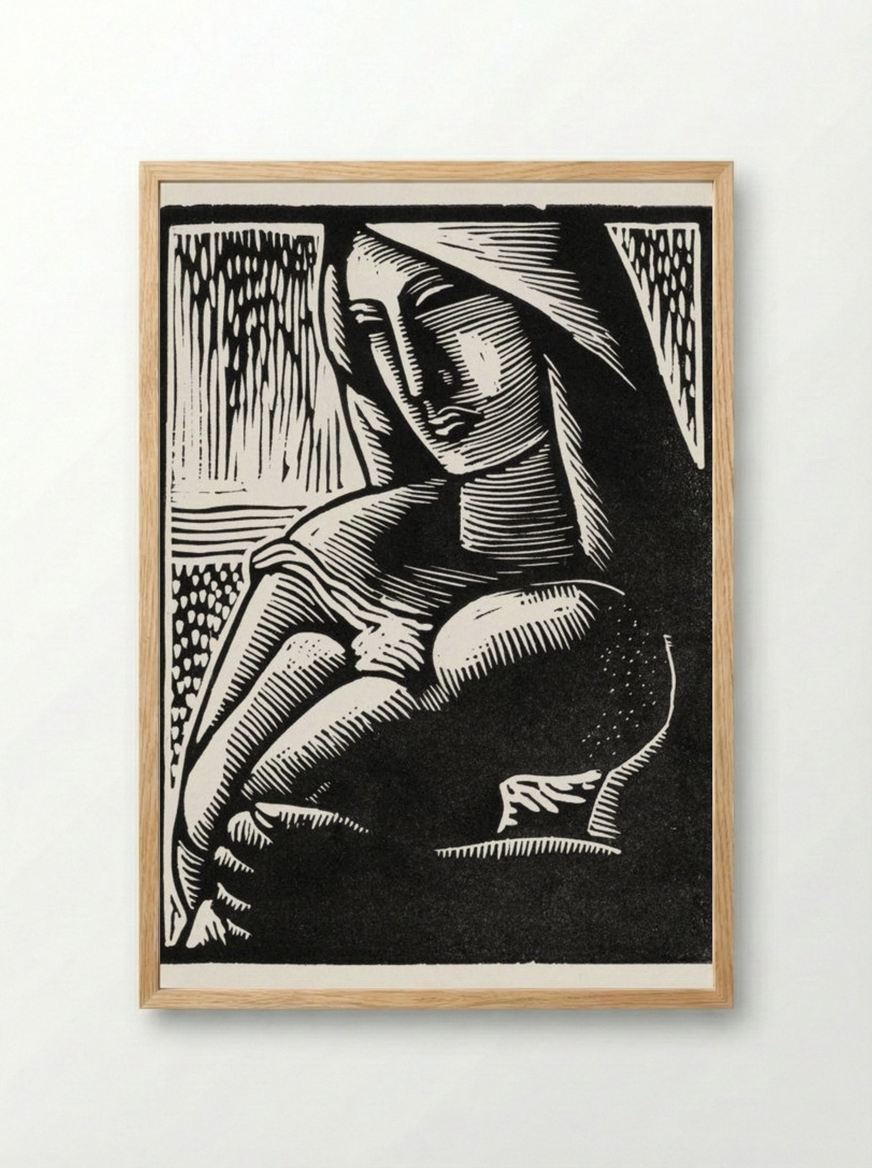 Mother - Mikuláš Galanda - Framed Print Wood