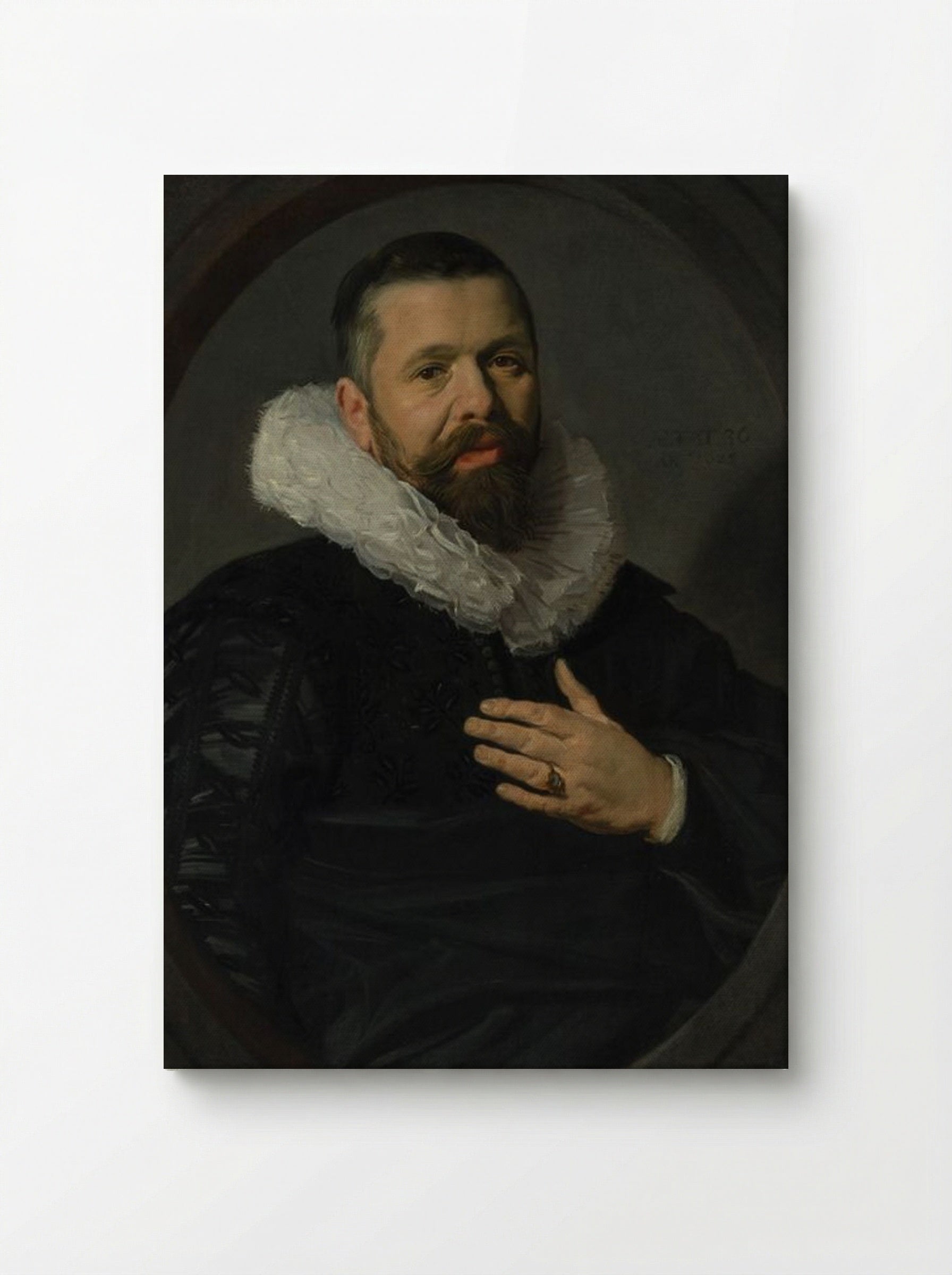 Portrait of a Bearded Man with a Ruff - Frans Hals - Canvas