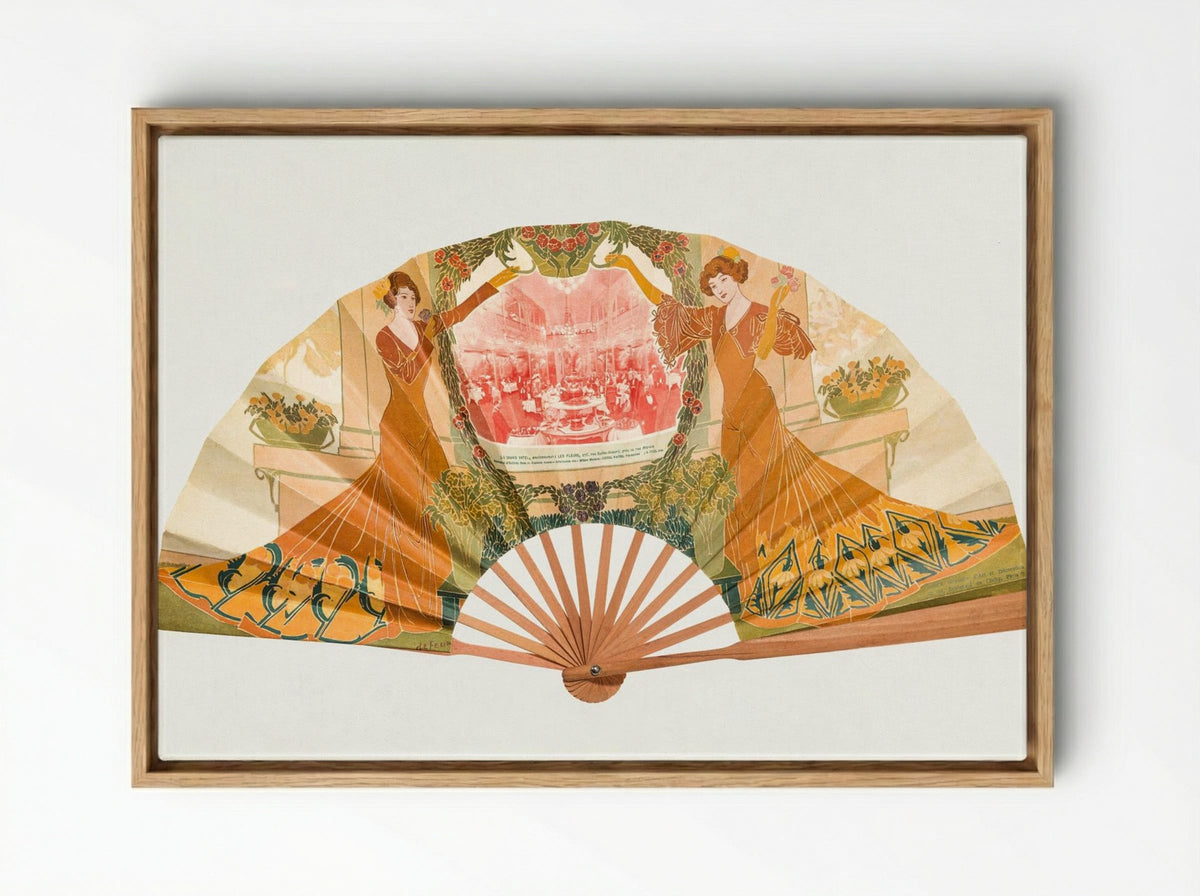 The Grand Vatel - Georges de Feure - Framed Canvas Wood