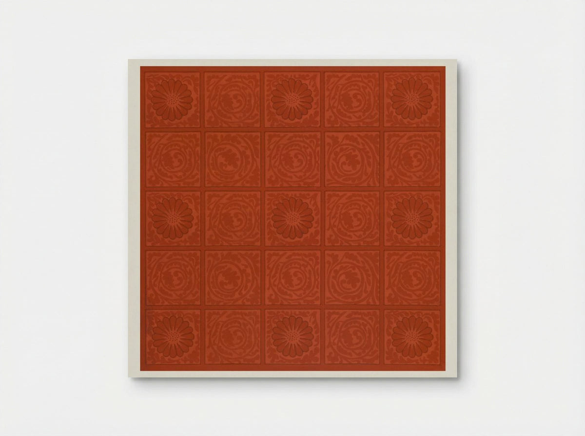 Diaper Pattern - William Morris - Poster