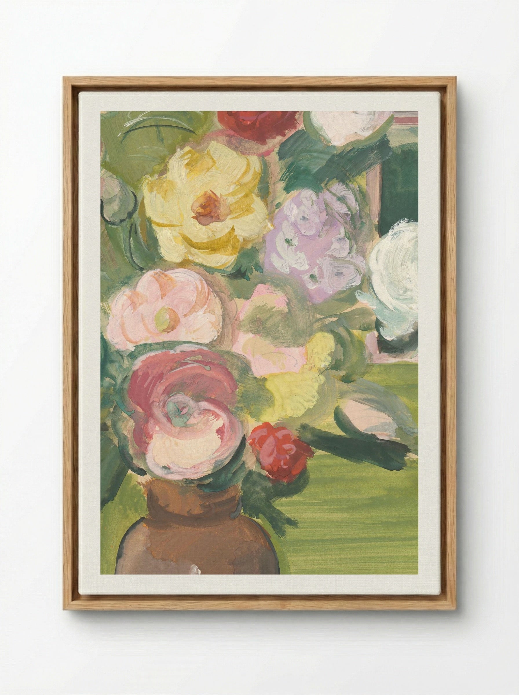 Bouquet - Cyprián Majerník - Framed Canvas Wood