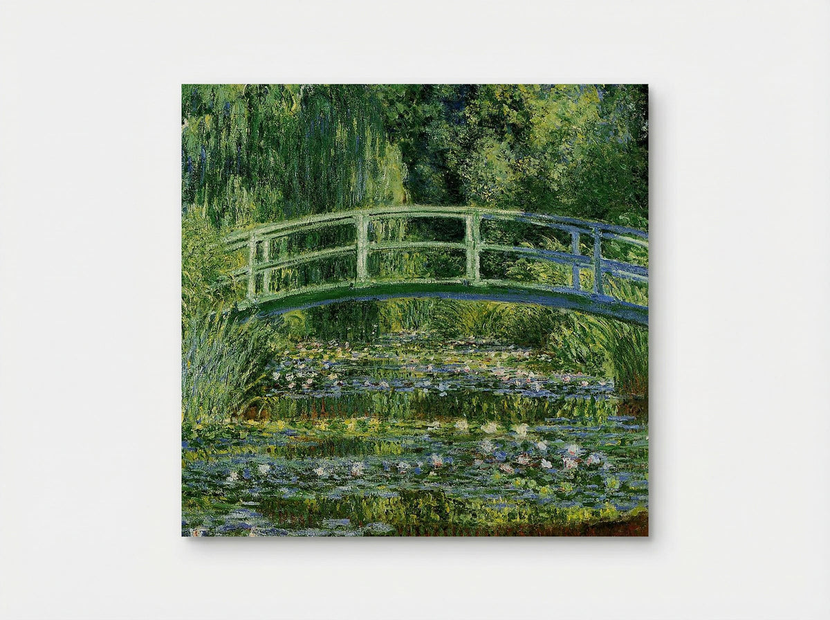 The Japanese Bridge (The Water-Lily Pond) - Claude Monet - Poster