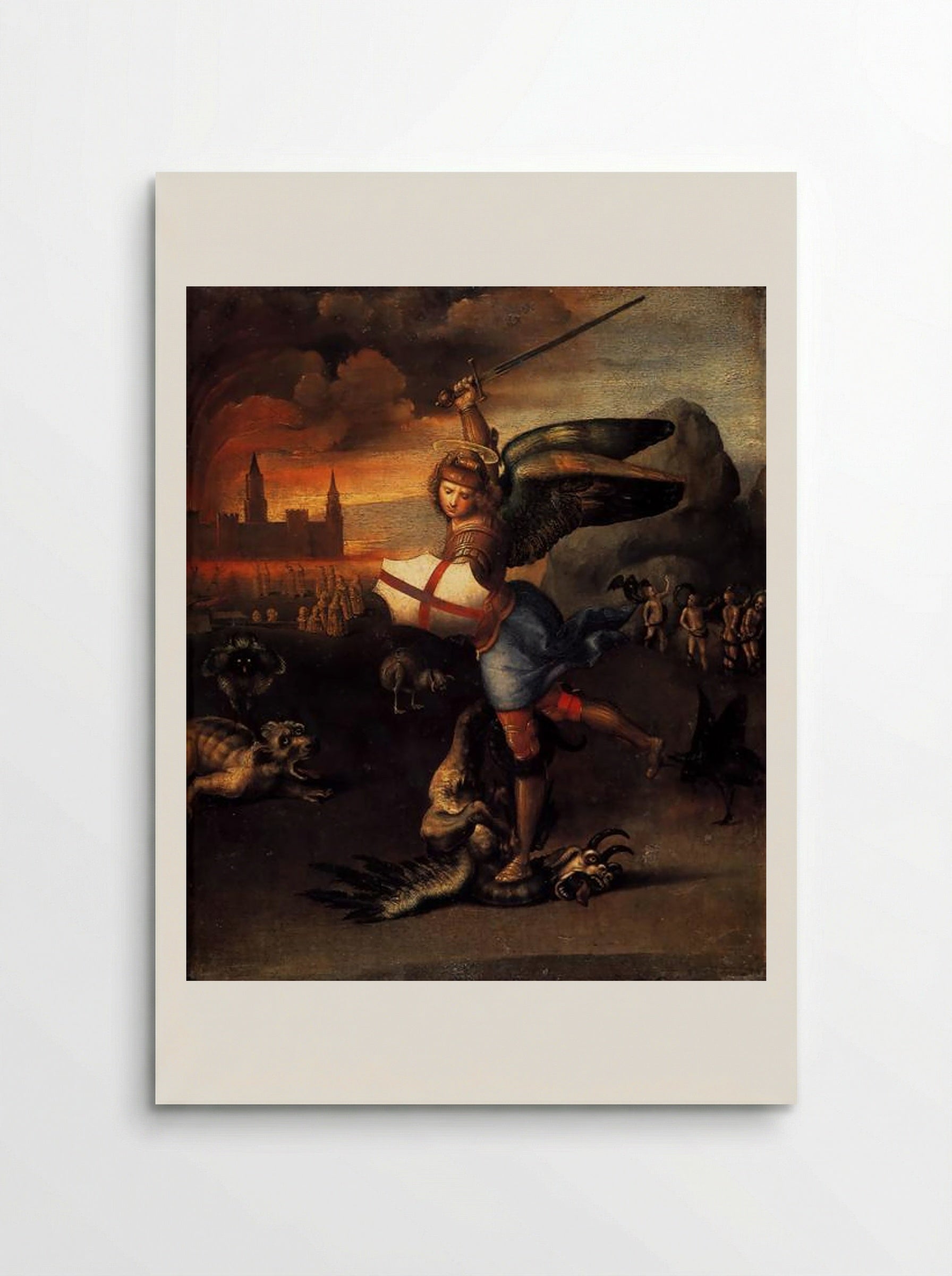 St. Michael - Raphael - Poster