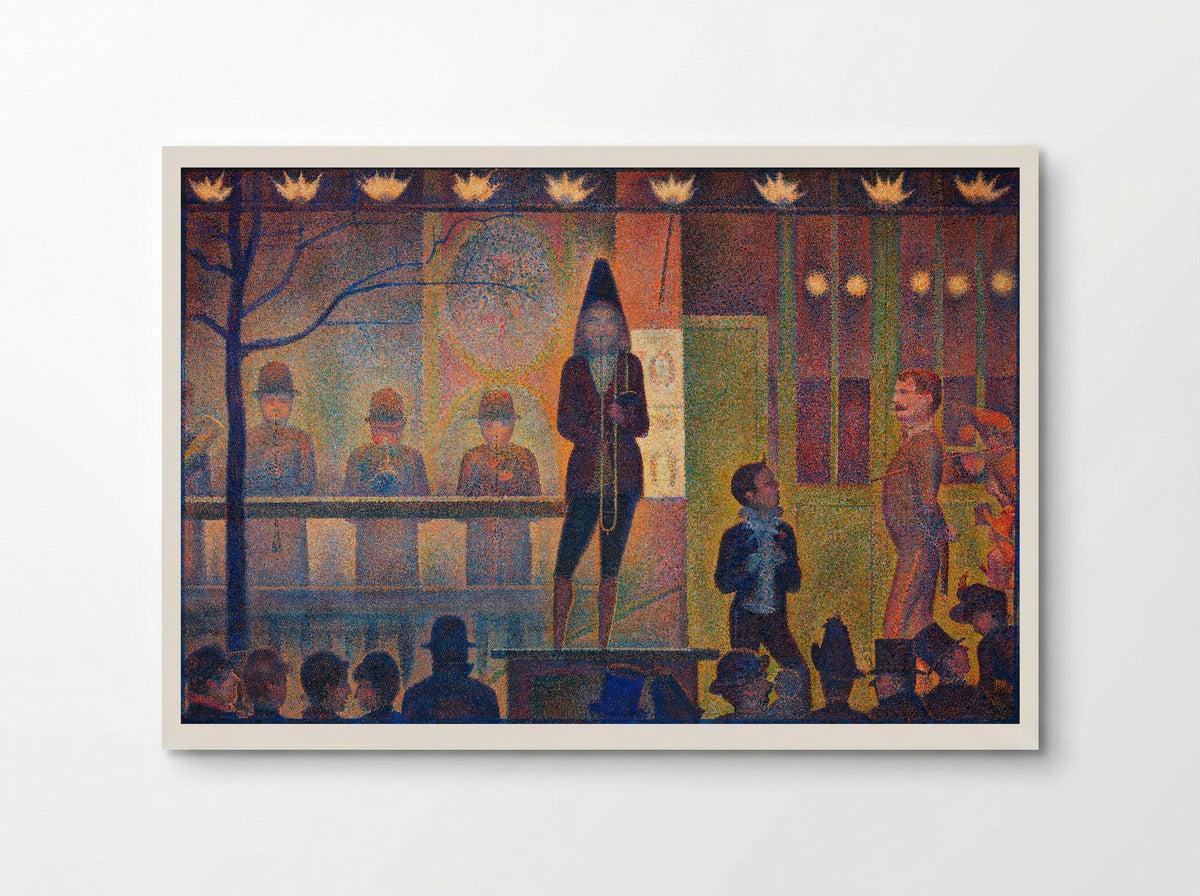 Circus Sideshow (Parade de Cirque) - Georges Seurat - Poster
