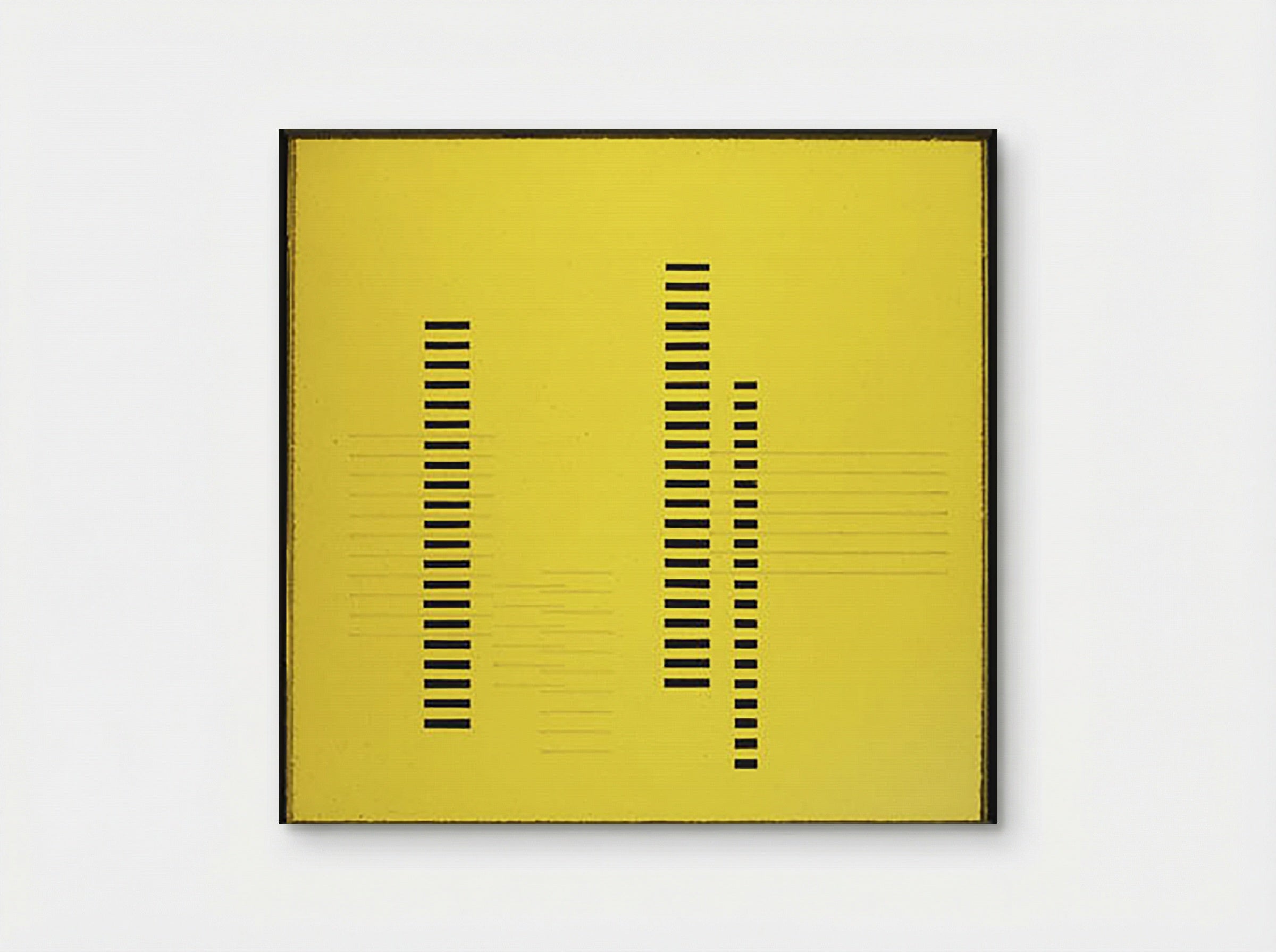 Skyscrapers on Transparent Yellow - Fine Art Print - Poster