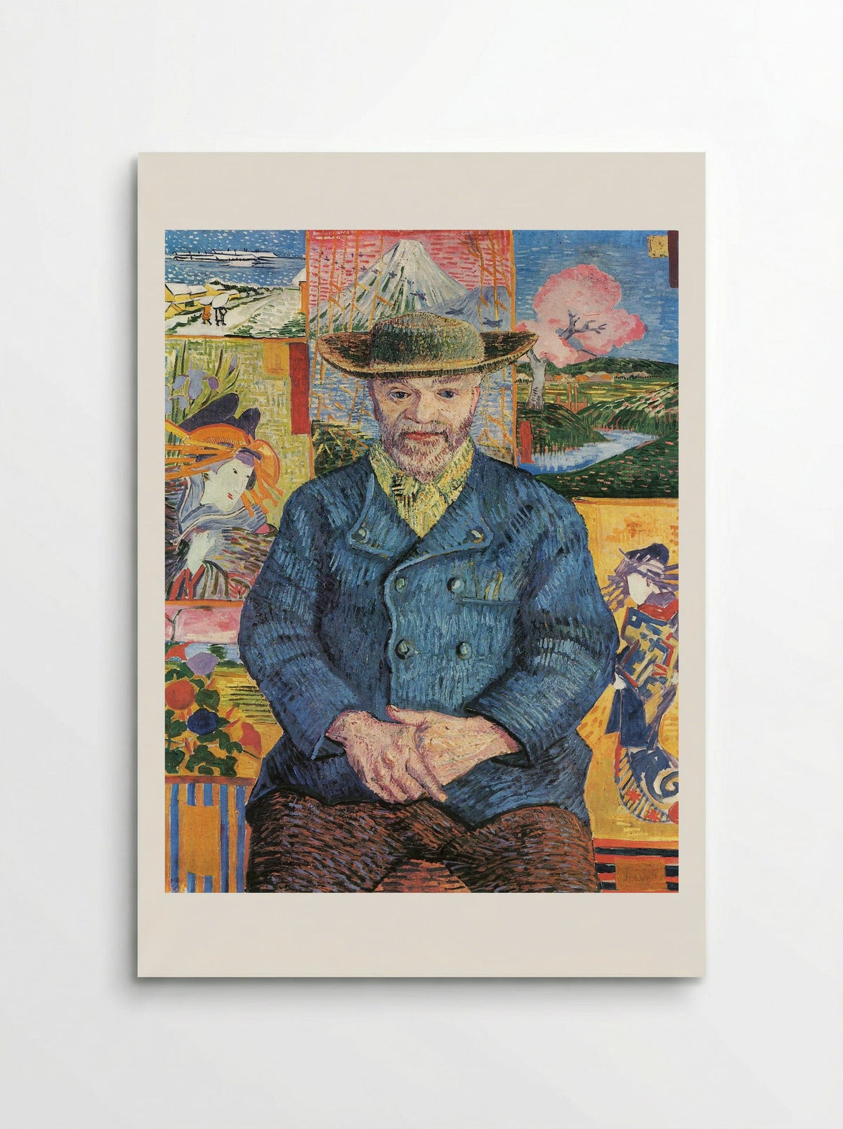 Portrait of Père Tanguy - Vincent van Gogh - Poster