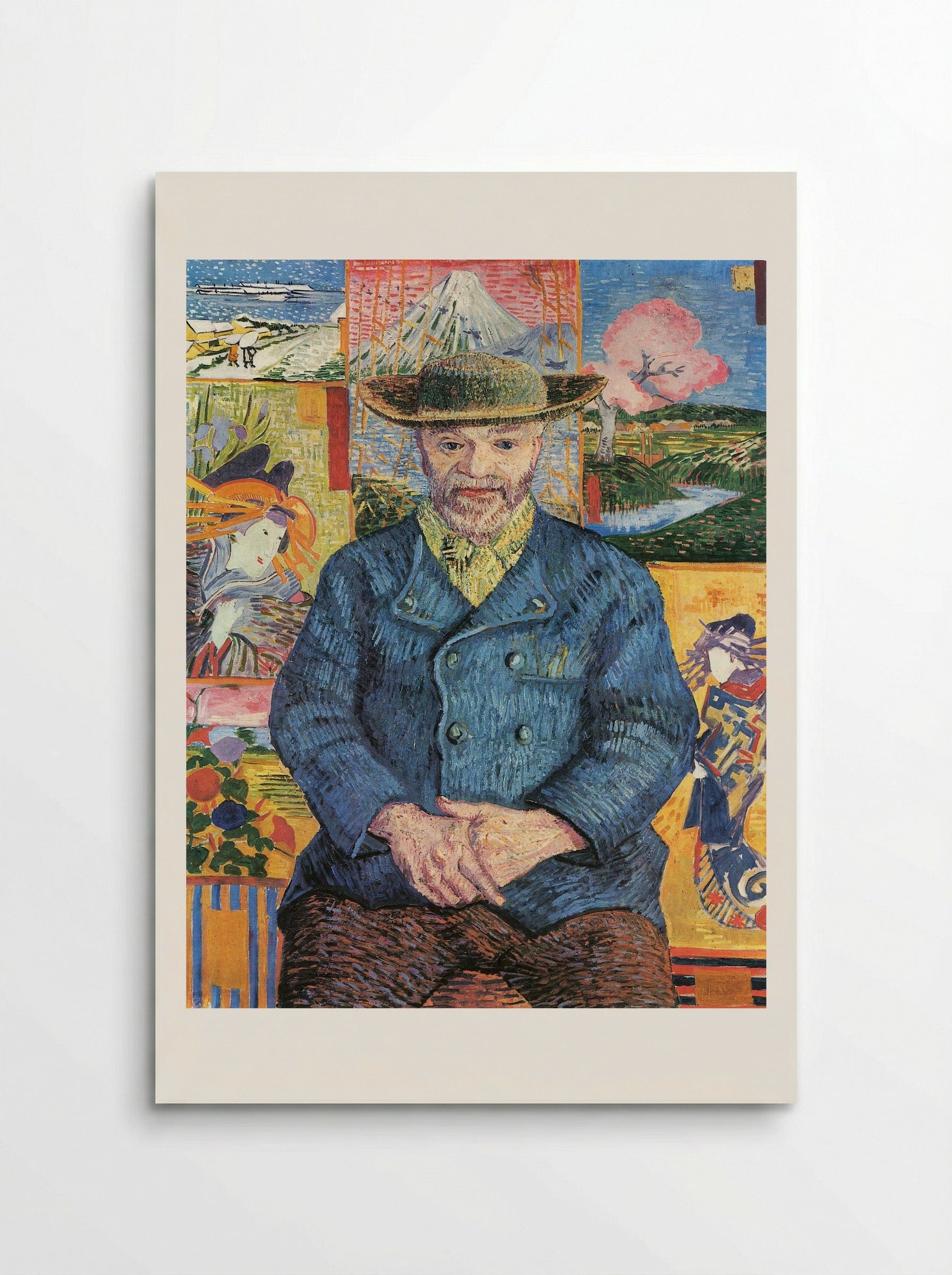 Portrait of Père Tanguy - Vincent van Gogh - Poster