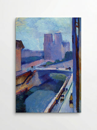 A Glimpse of Notre-Dame in the Late Afternoon - Henri Matisse