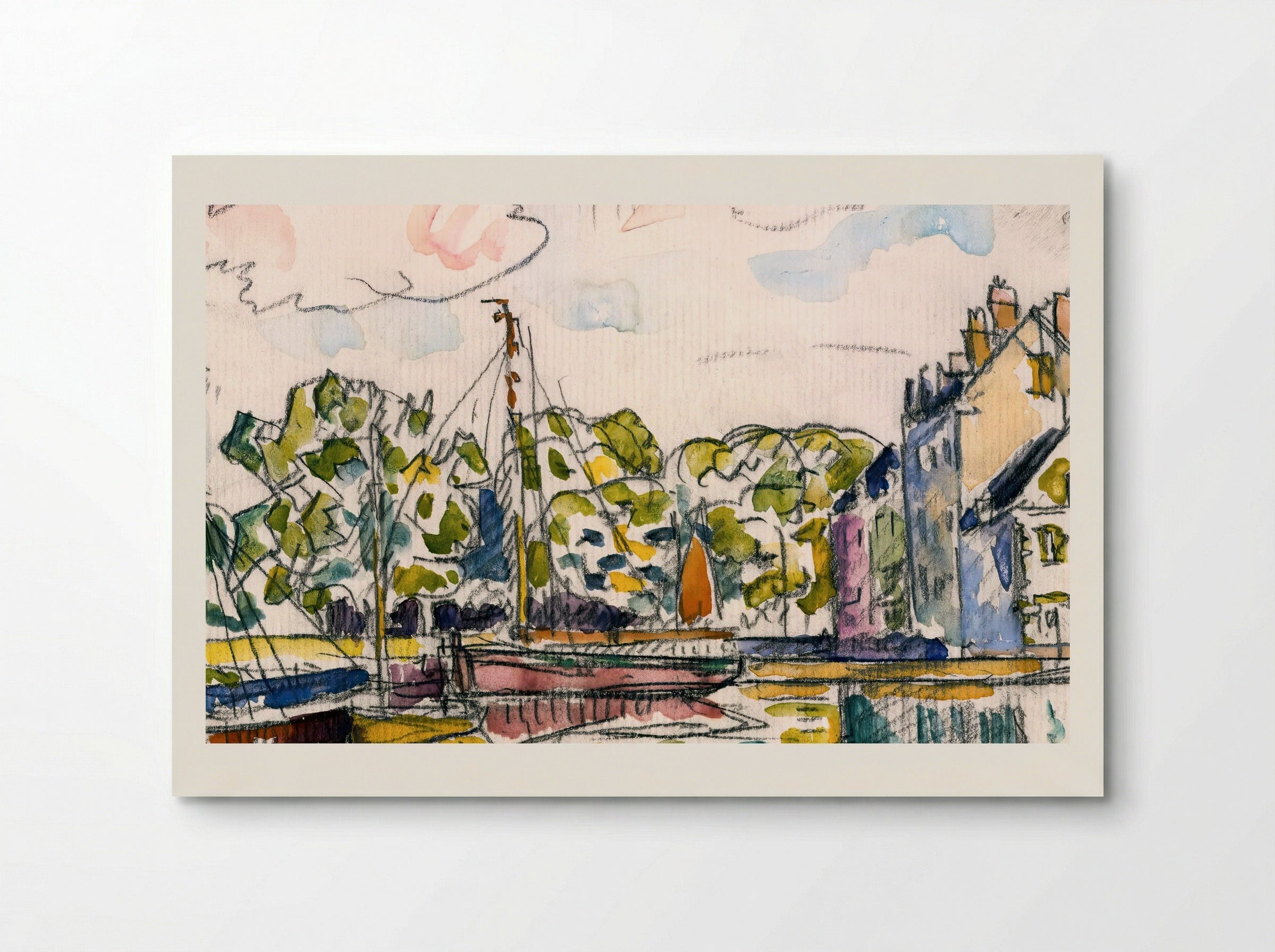 Le Croisic - Paul Signac - Poster