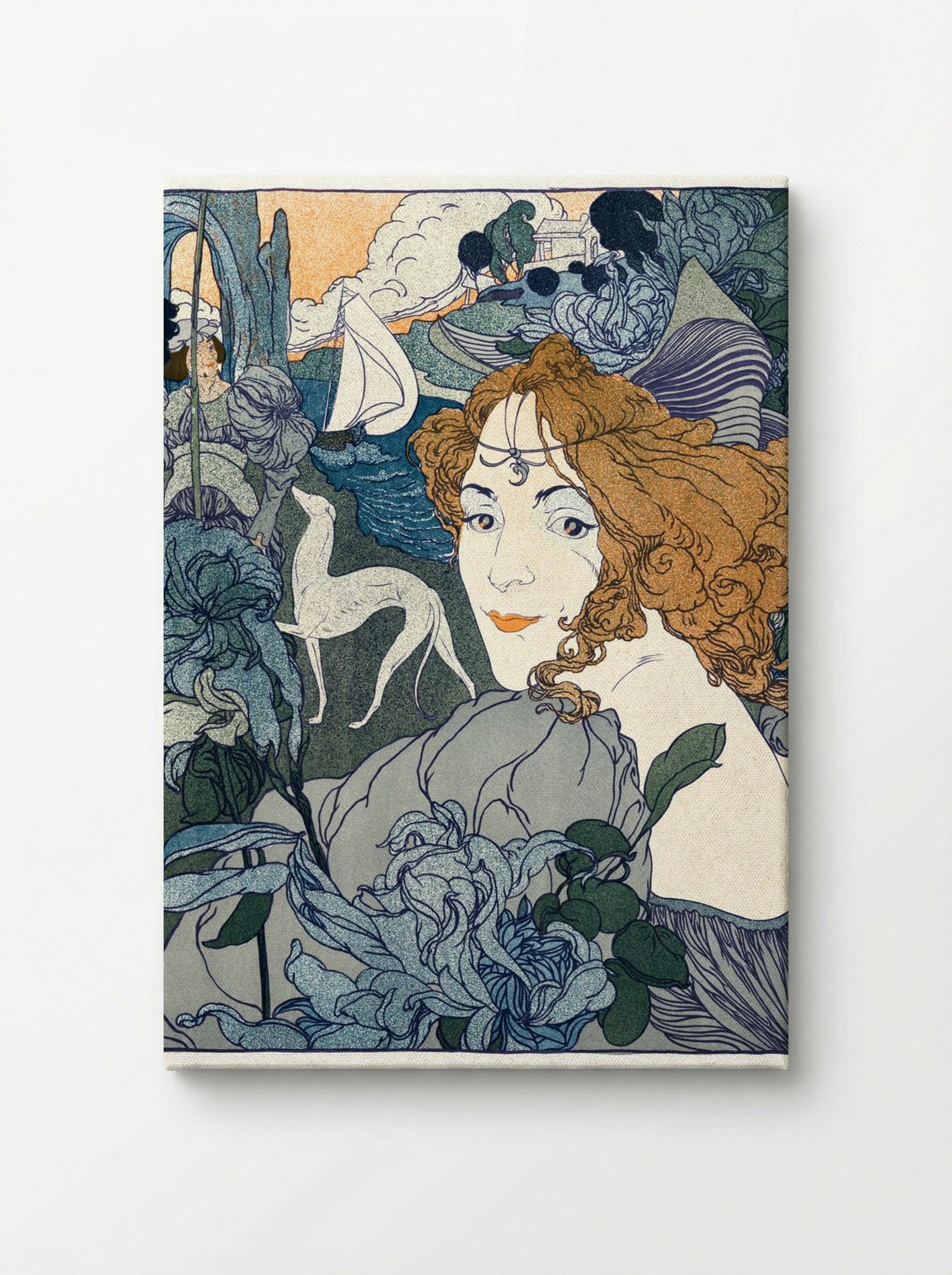 Retour - Georges de Feure - Canvas