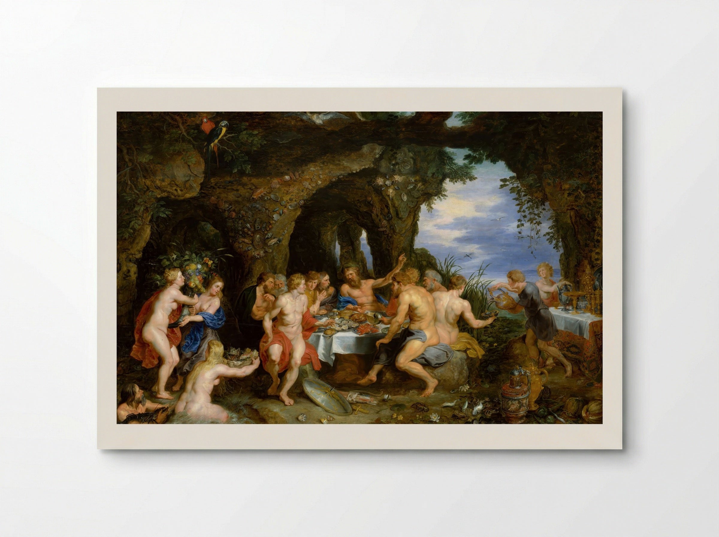 The Feast of Achelous - Peter Paul Rubens - Poster