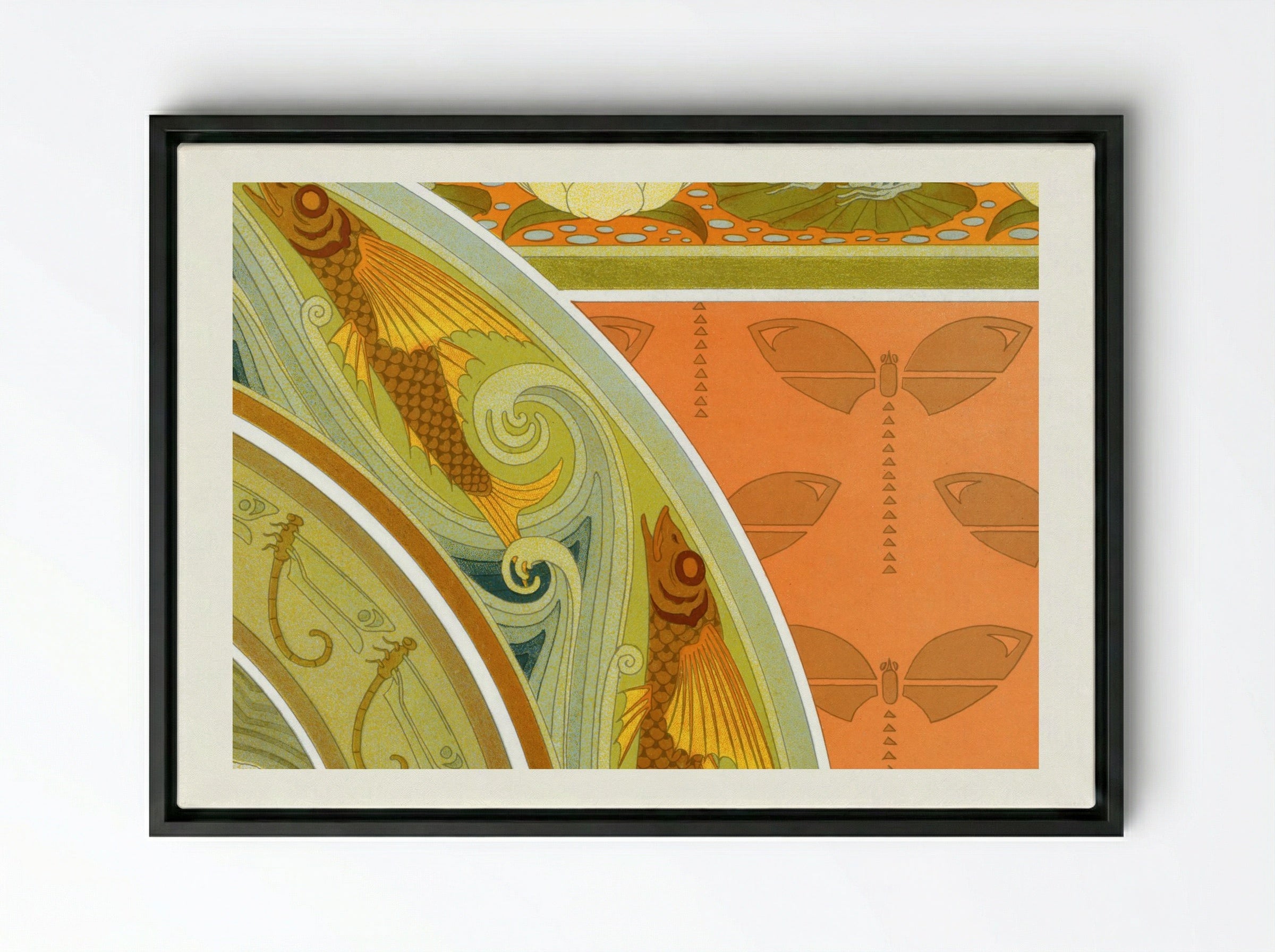 L'Animal dans la Décoration, Plate 5 - Maurice Pillard Verneuil - Framed Canvas Black