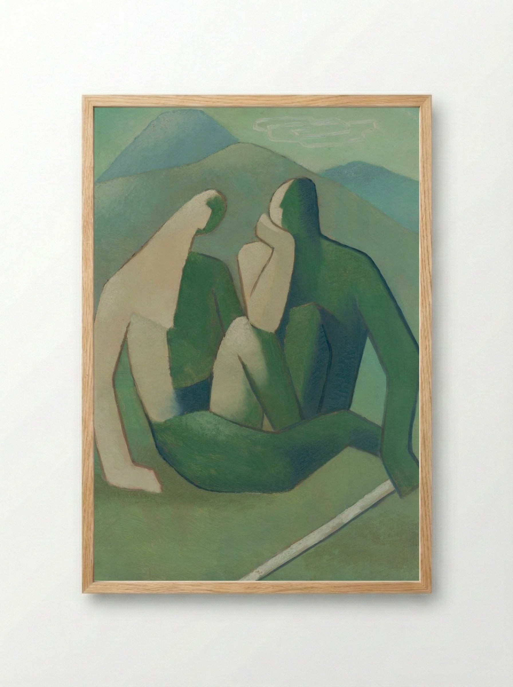 Bandits - Mikuláš Galanda - Framed Print Wood