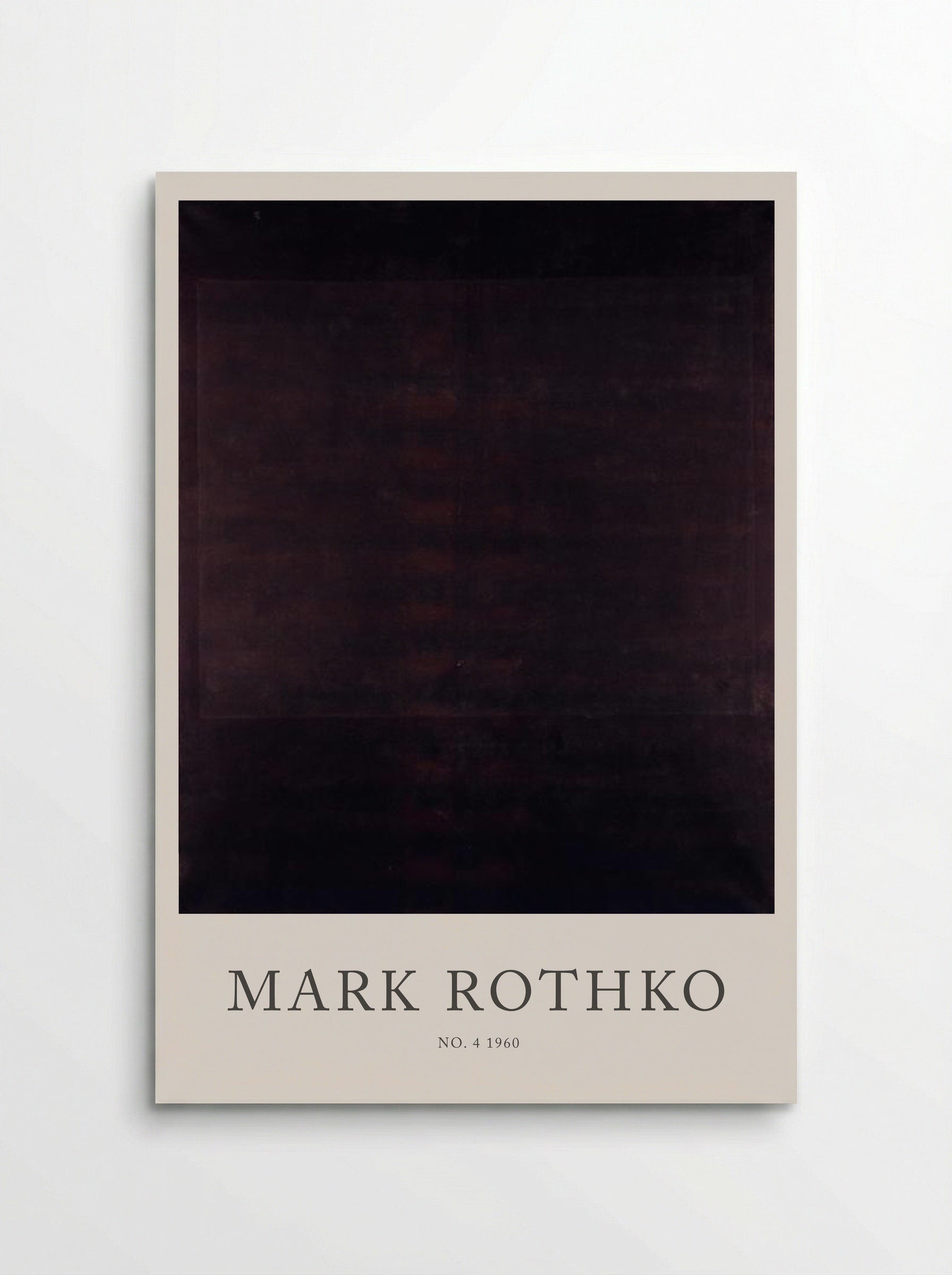 No. 4 - Mark Rothko - Poster