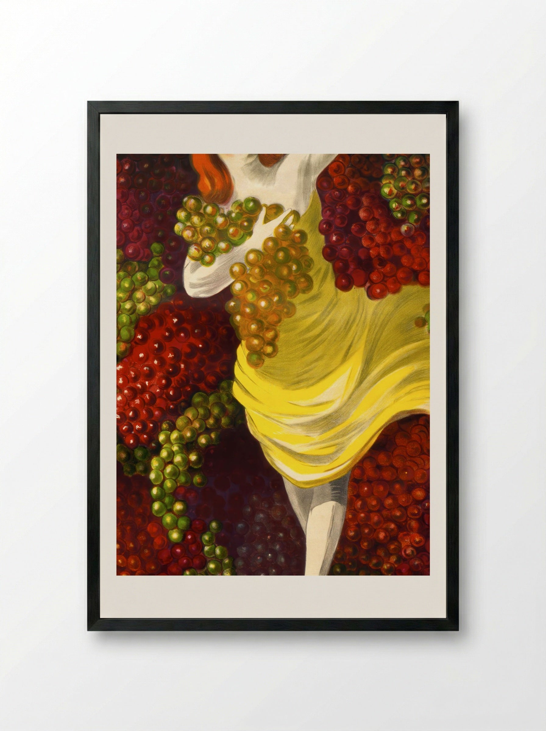 Liqueur Cordial-Médoc - G. A. Jourde - Bordeaux - Leonetto Cappiello - Framed Print Black
