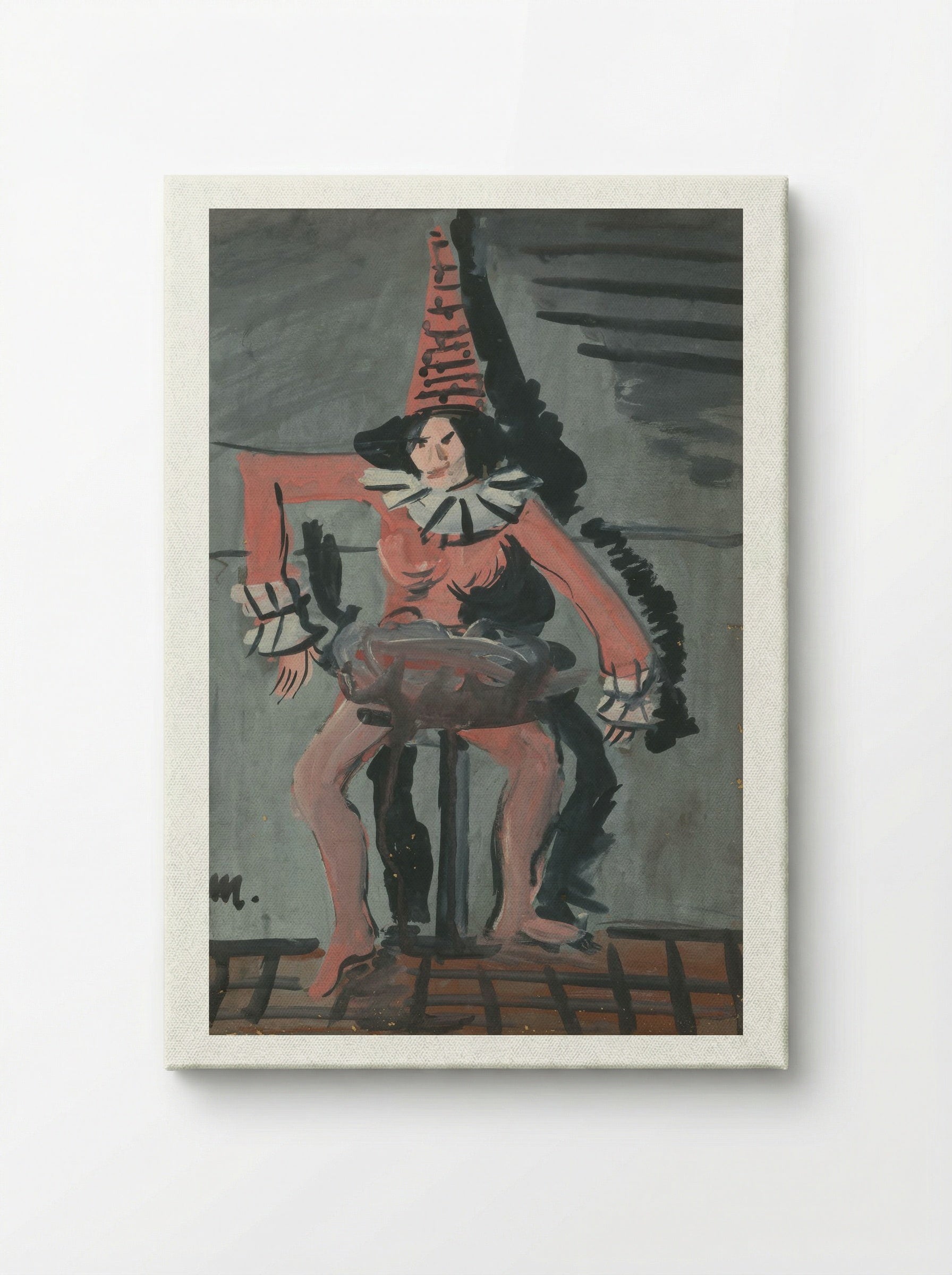 Pierrot - Cyprián Majerník - Canvas