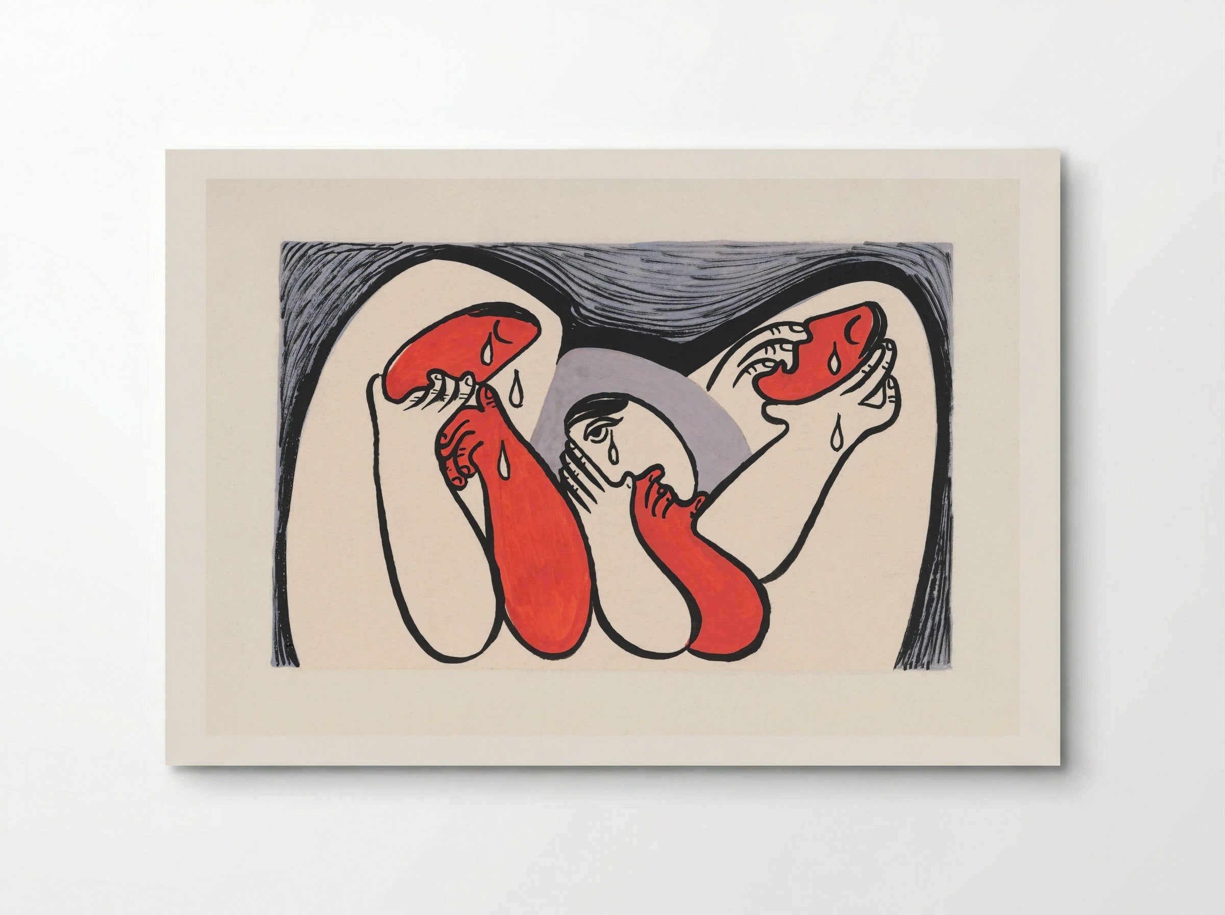 Crying Women - Mikuláš Galanda - Poster