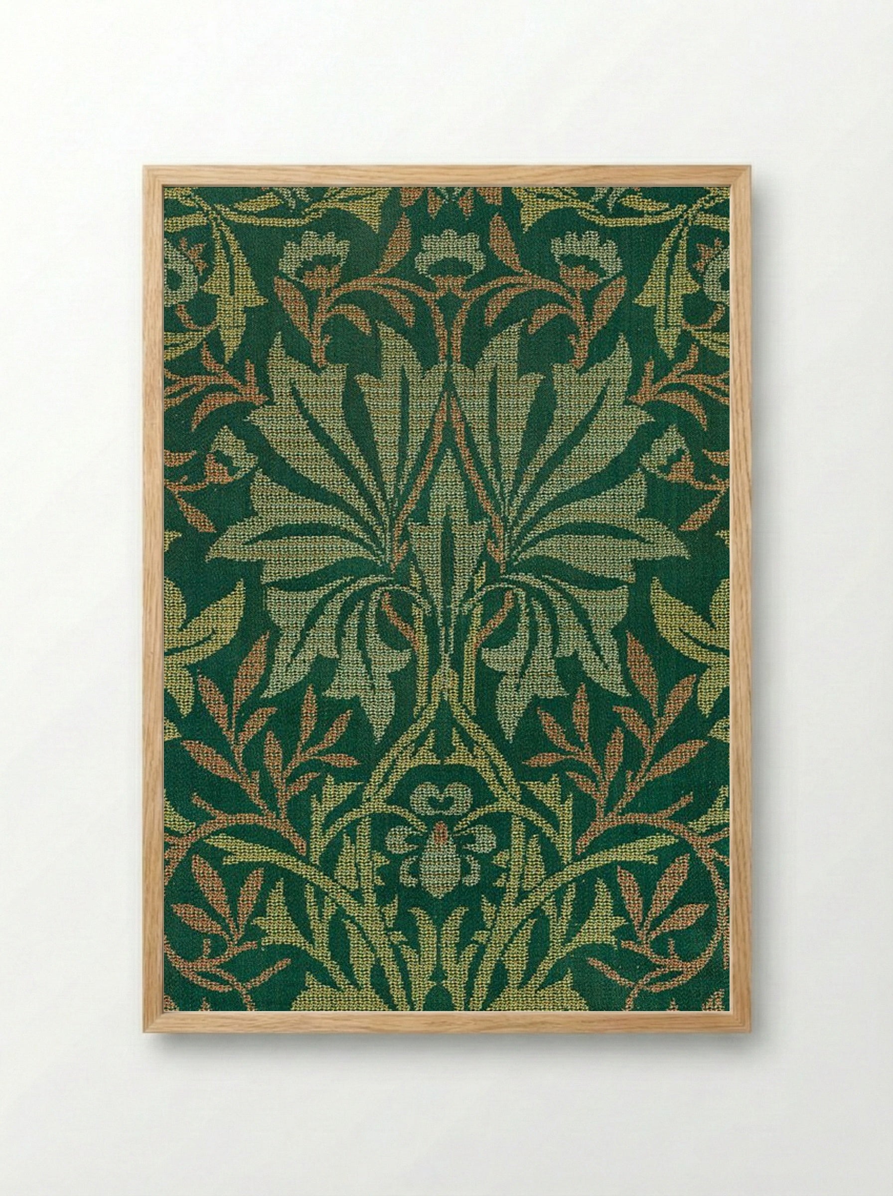Flower Garden - William Morris - Framed Print Wood