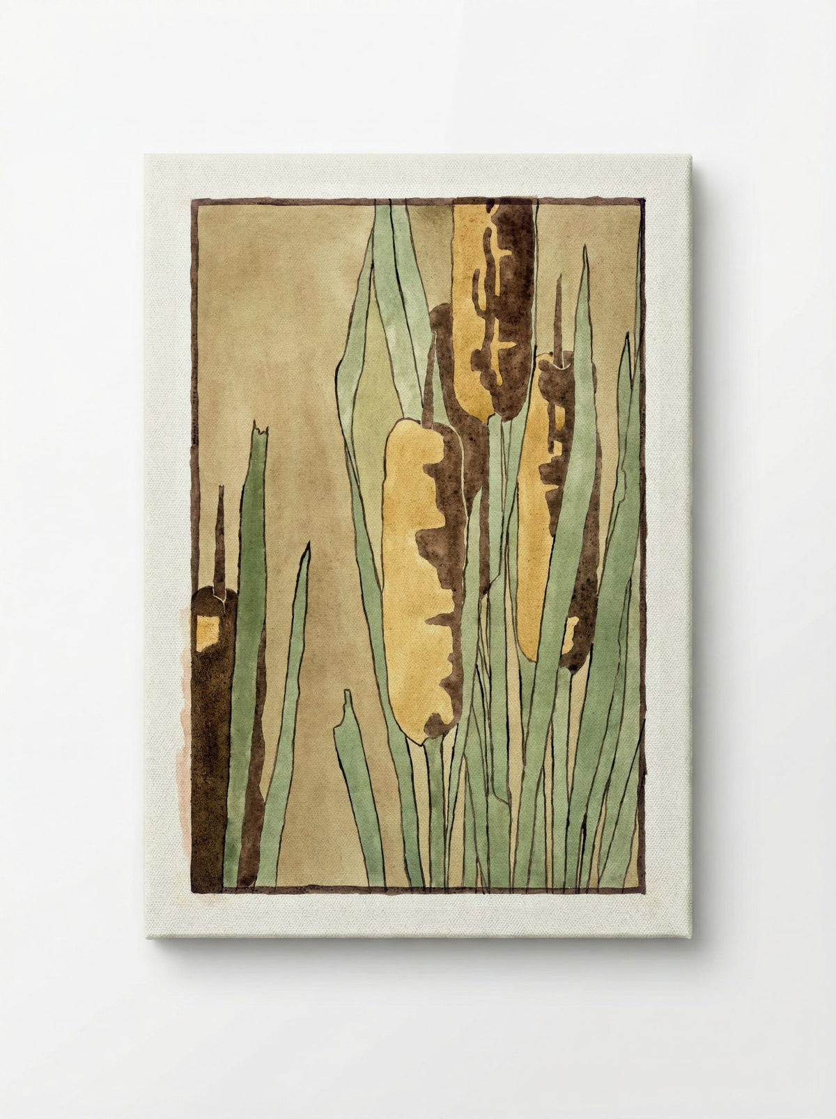Cattail - Hannah Borger Overbeck - Canvas