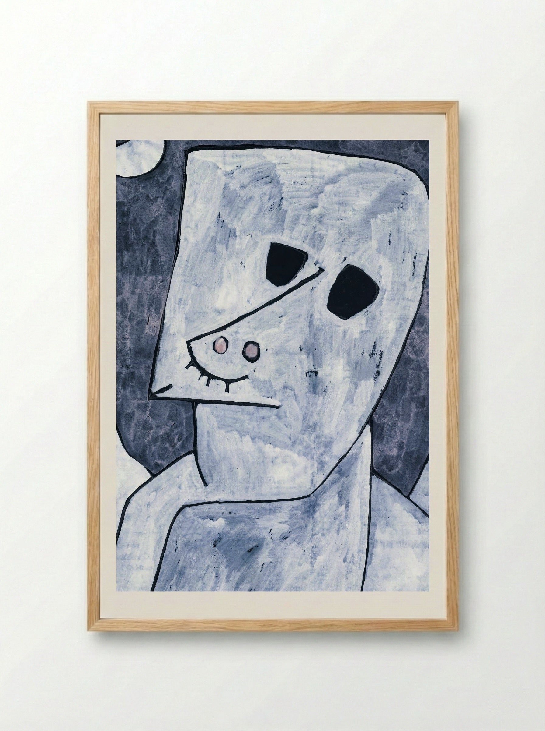Angel Applicant - Paul Klee - Framed Print Wood