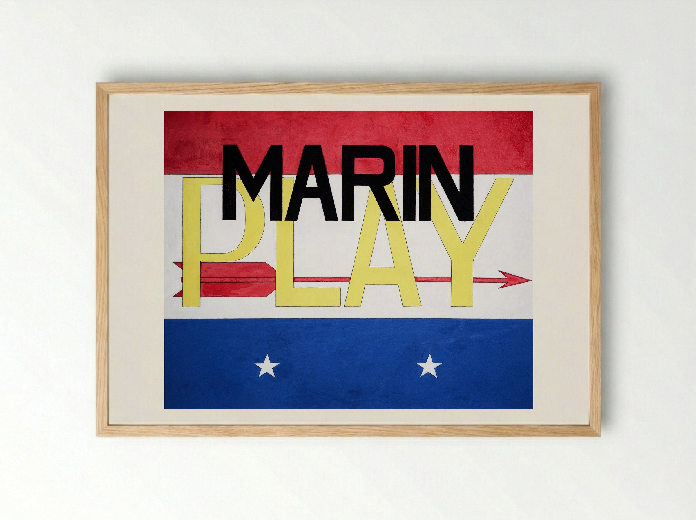 Marin, 1929 - Charles Demuth - Framed Print Wood