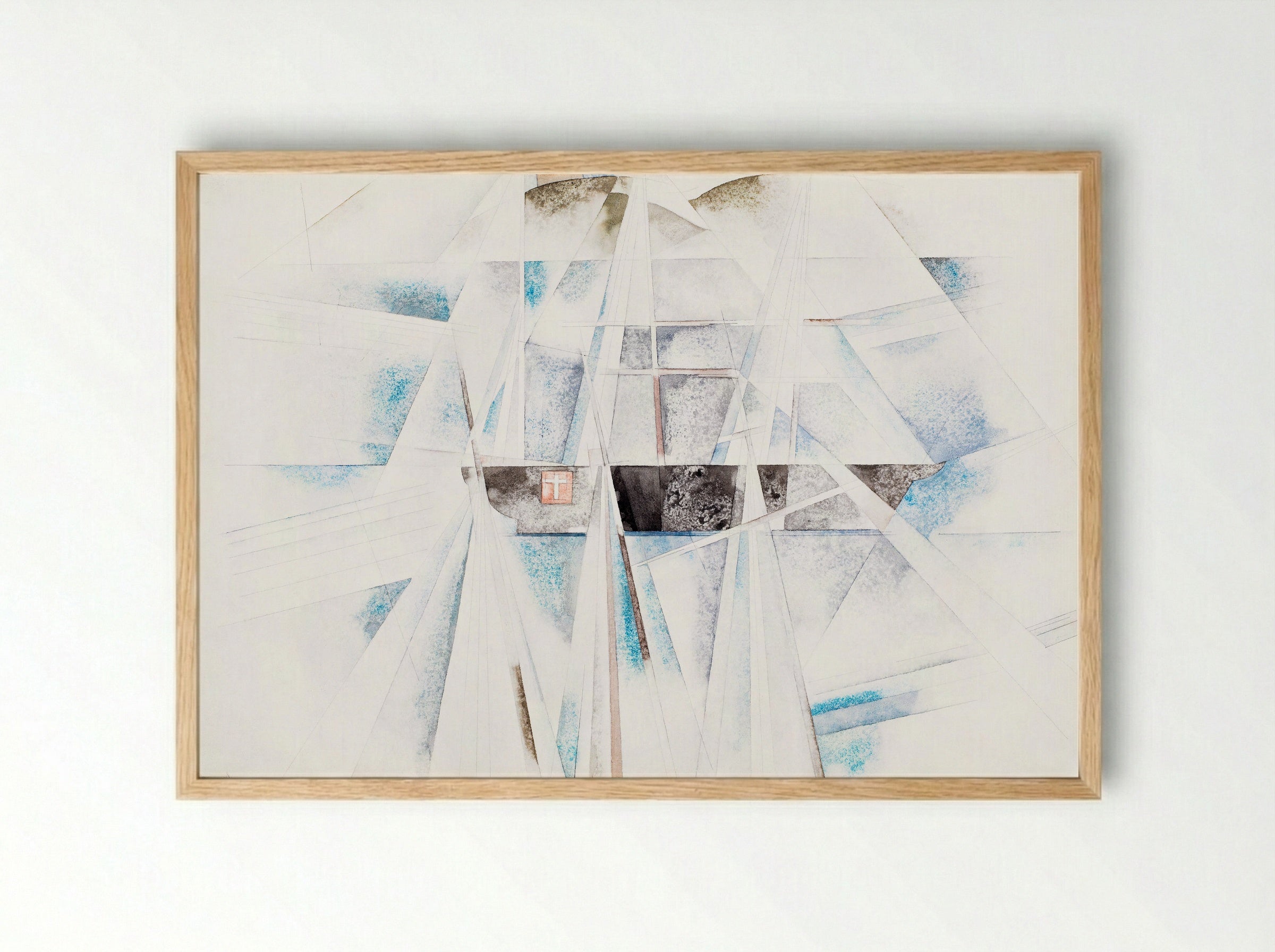 Bermuda No. 2, The Schooner - Charles Demuth - Framed Print Wood