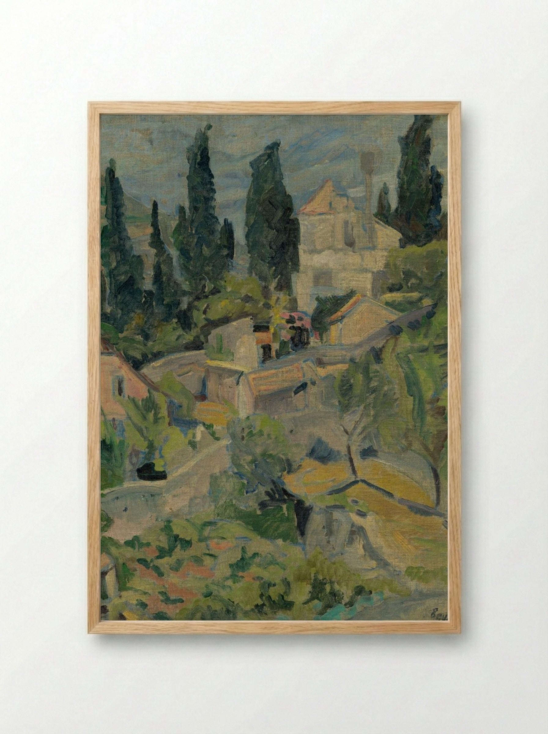 Rijeka-raguza - Konstantin Bauer - Framed Print Wood