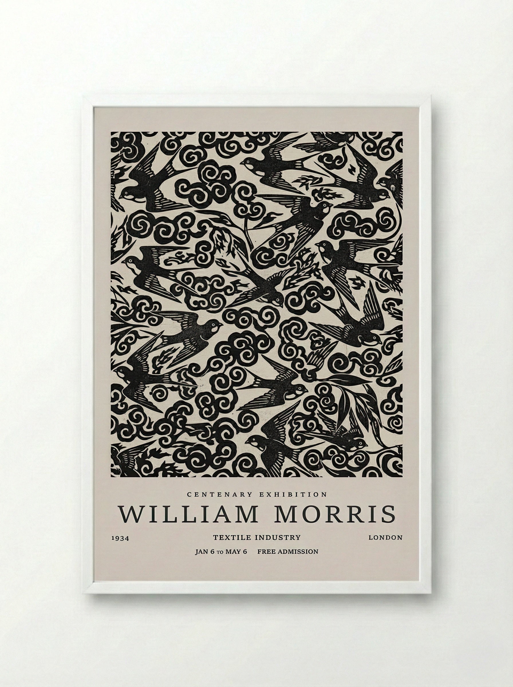 Swallow Flight Tapestry - William Morris Collection