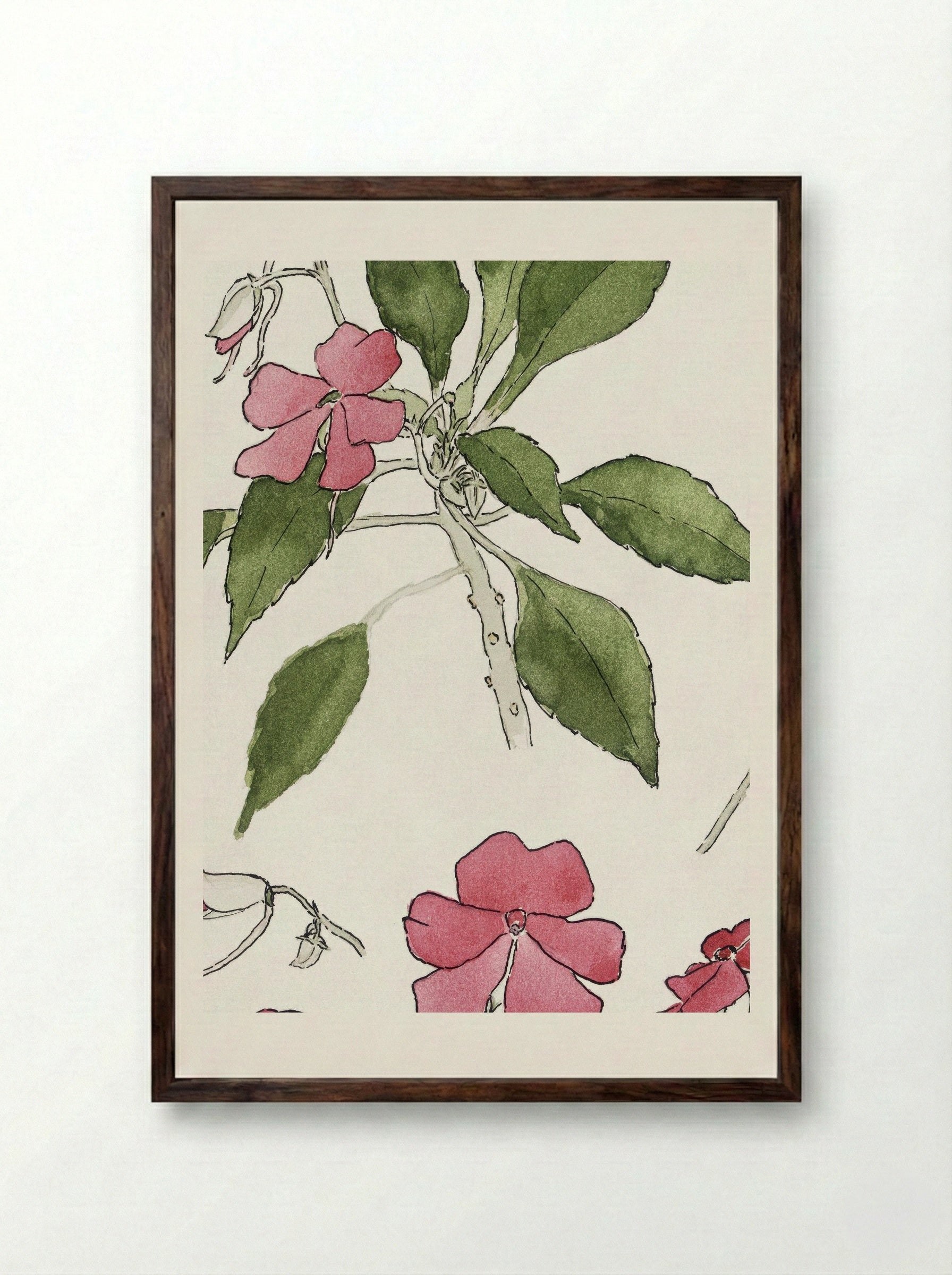 Sultana (1915) - Hannah Borger Overbeck - Framed Print Dark Wood
