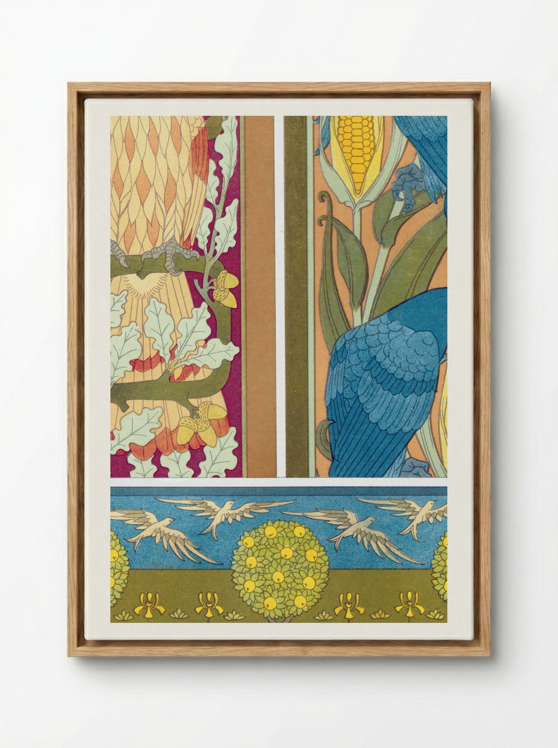 L'Animal dans la Décoration, Plate 8 - Maurice Pillard Verneuil - Framed Canvas Wood