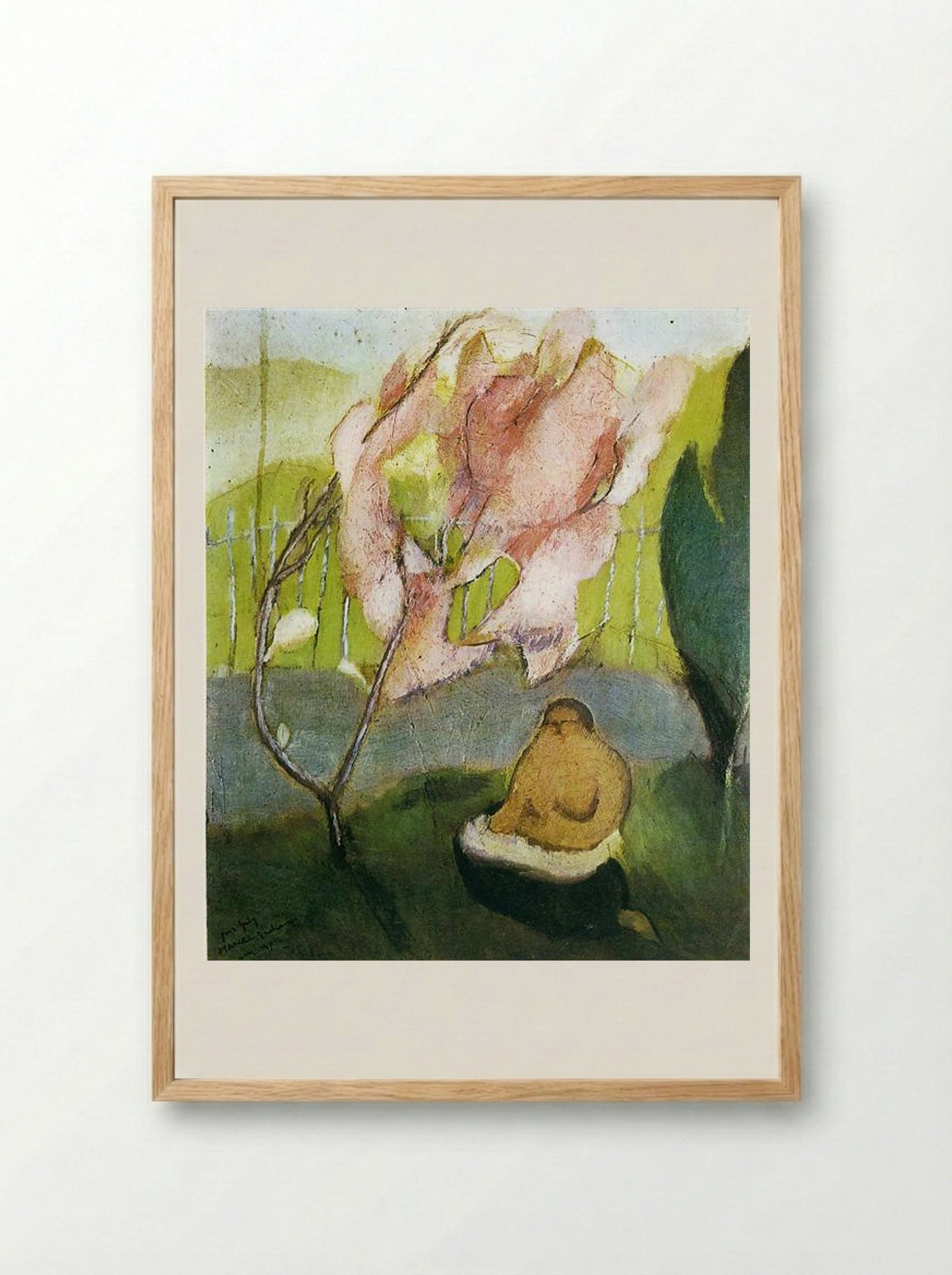 Japanese Apple Tree - Marcel Duchamp - Framed Print Wood