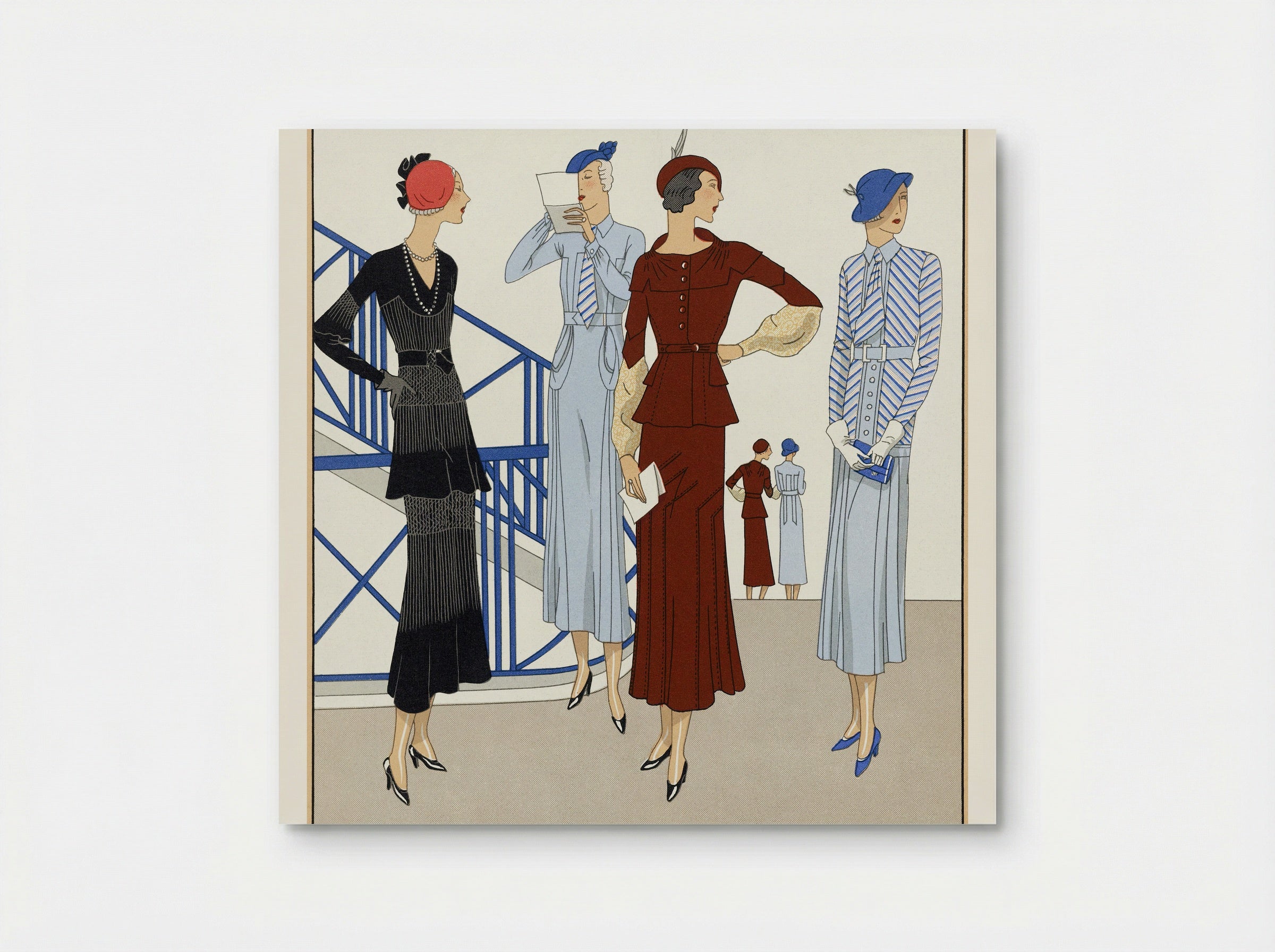 Ladieswear, 1932 - Martial et Armand and Bernard et Cie - Poster