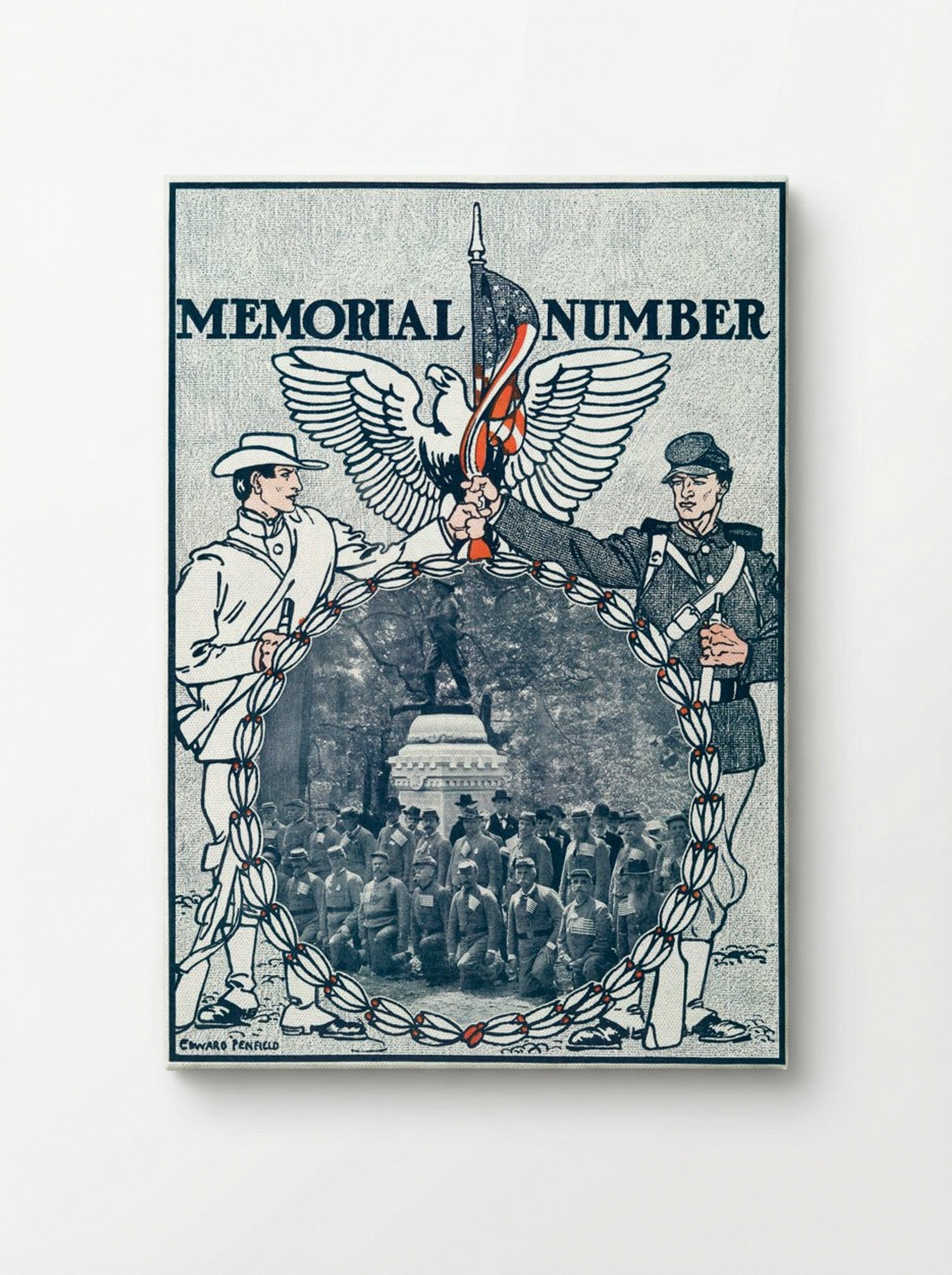 Memorial Number - Edward Penfield - Canvas