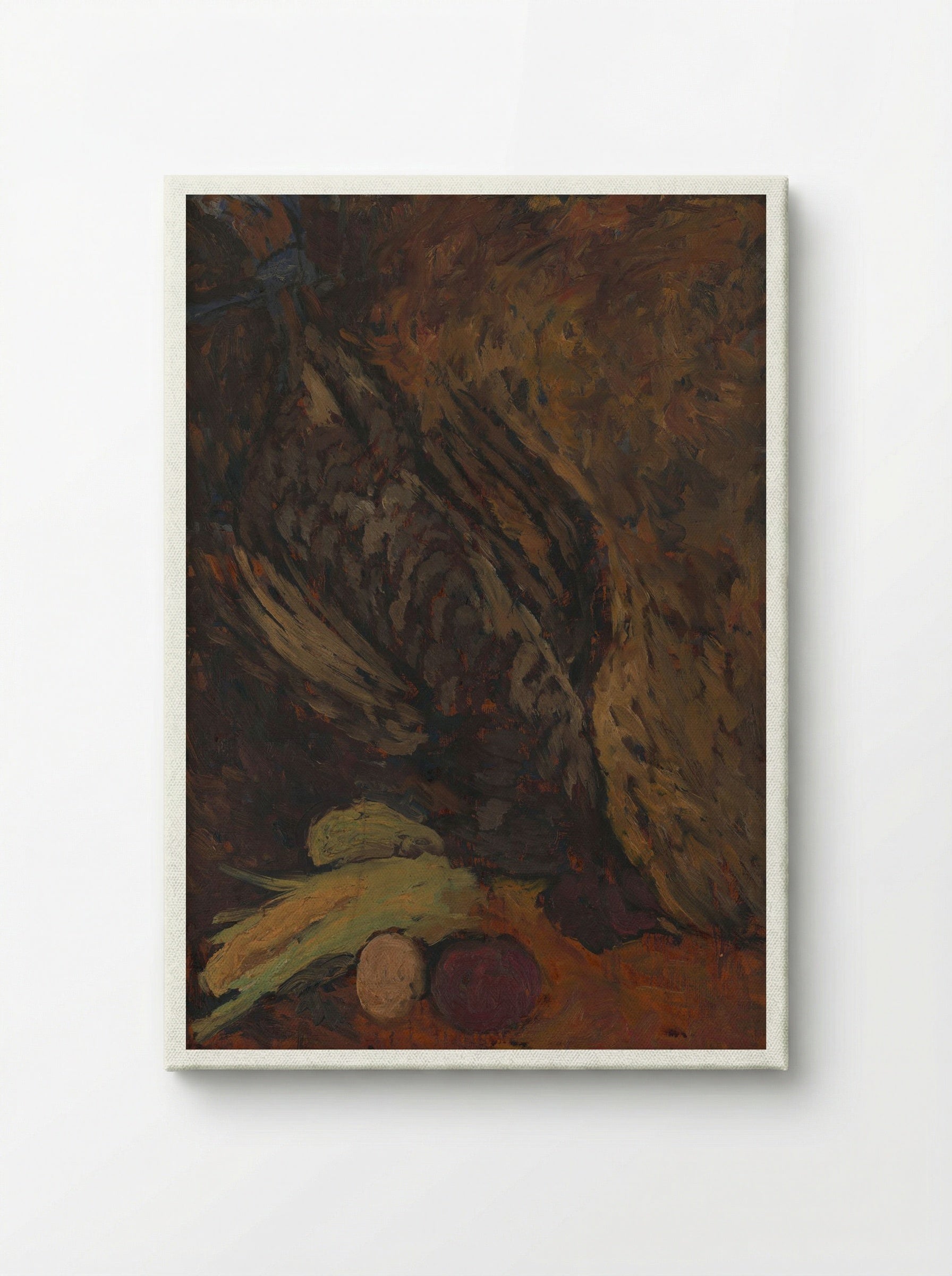 Still Life with a Pheasant - Zolo Palugyay - Canvas
