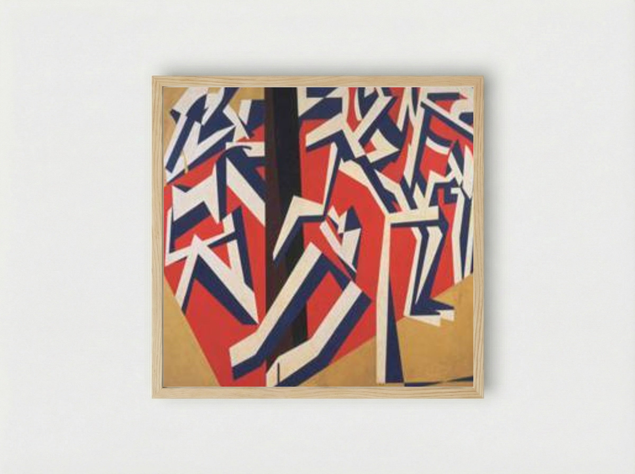 The Mud Bath - David Bomberg - Framed Print Wood