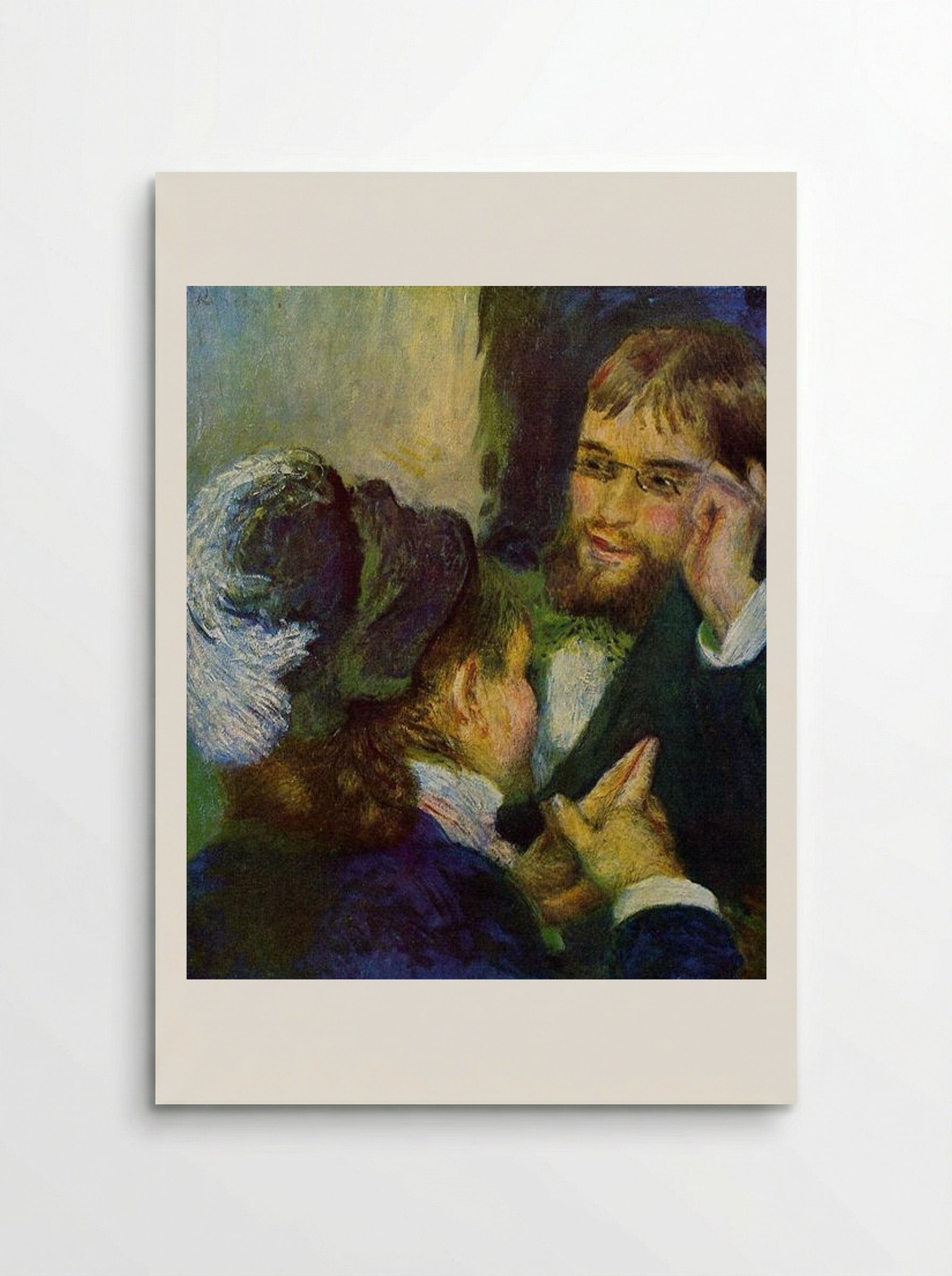 Conversation - Pierre-Auguste Renoir - Poster