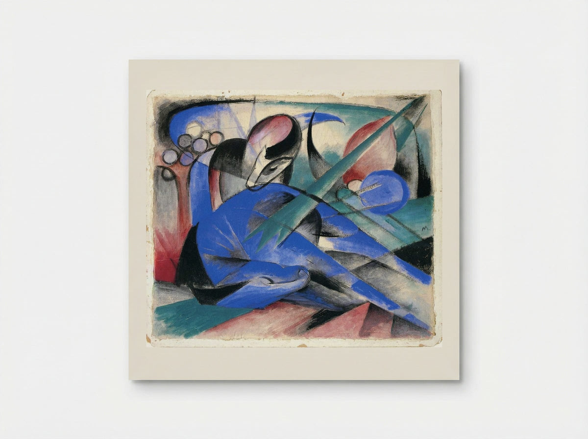 Horse Asleep - Franz Marc - Poster