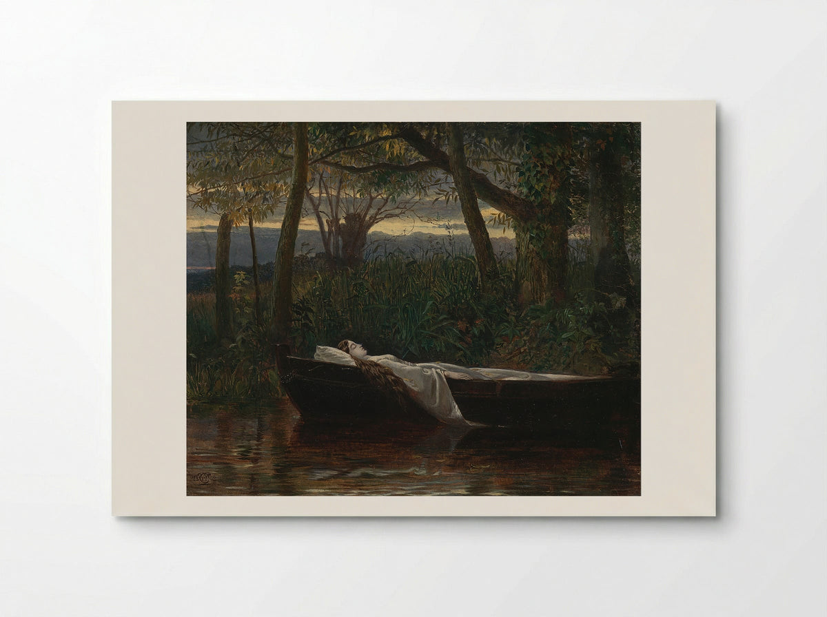 The Lady of Shalott - Walter Crane - Poster