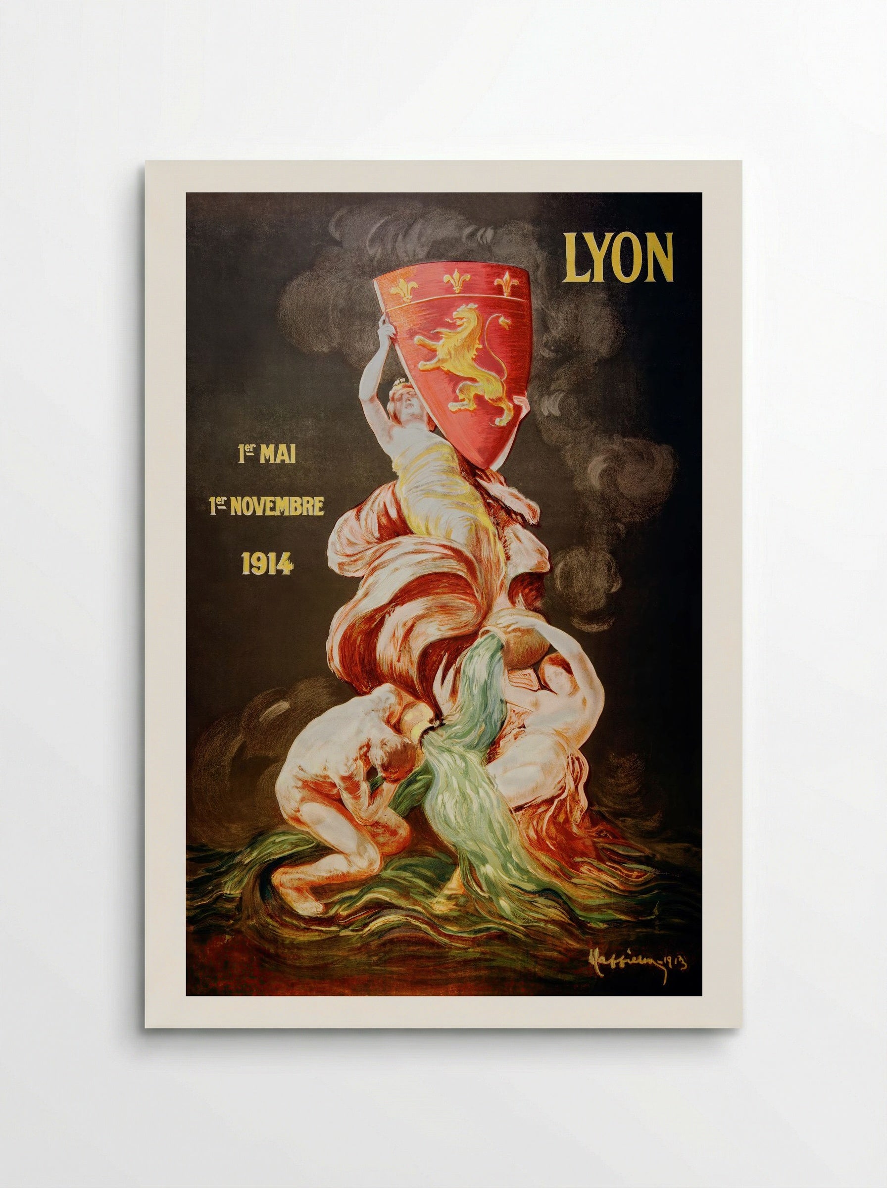 Lyon International Exhibition, 1914 - Leonetto Cappiello - Poster