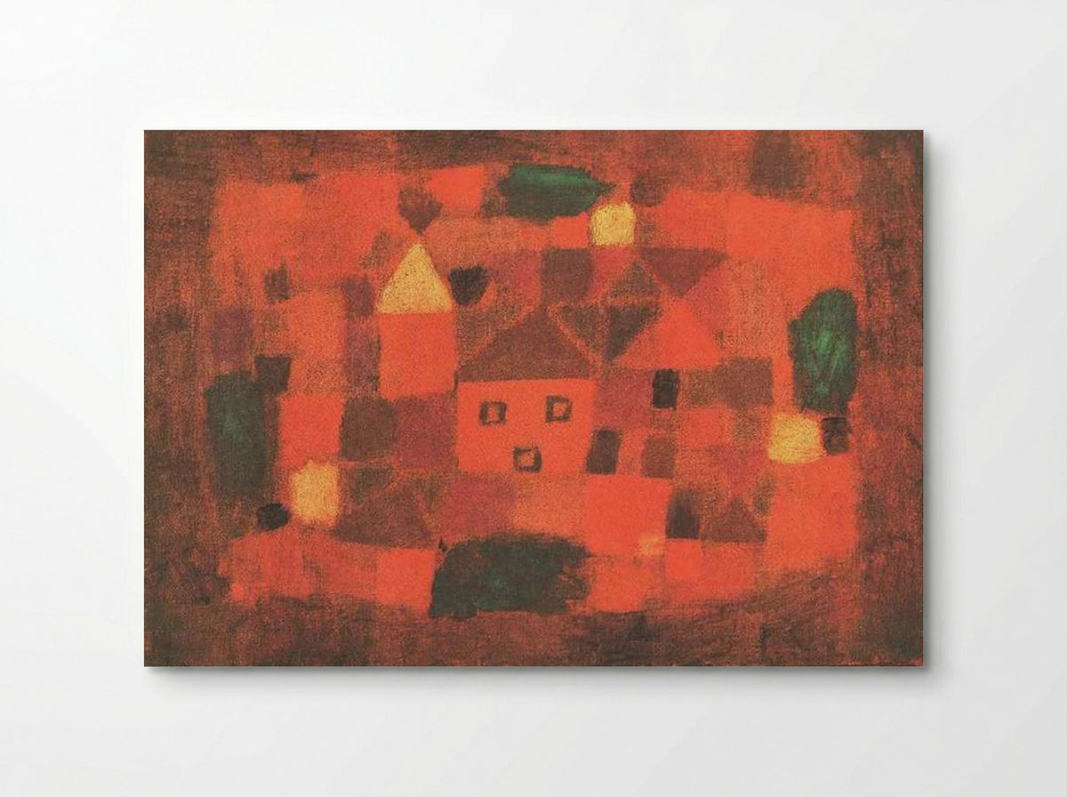 Landscape with Sunset - Paul Klee - Poster