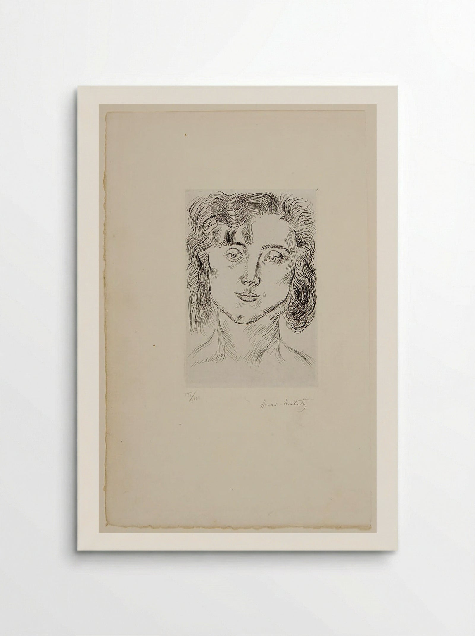 Head of a Woman - Henri Matisse