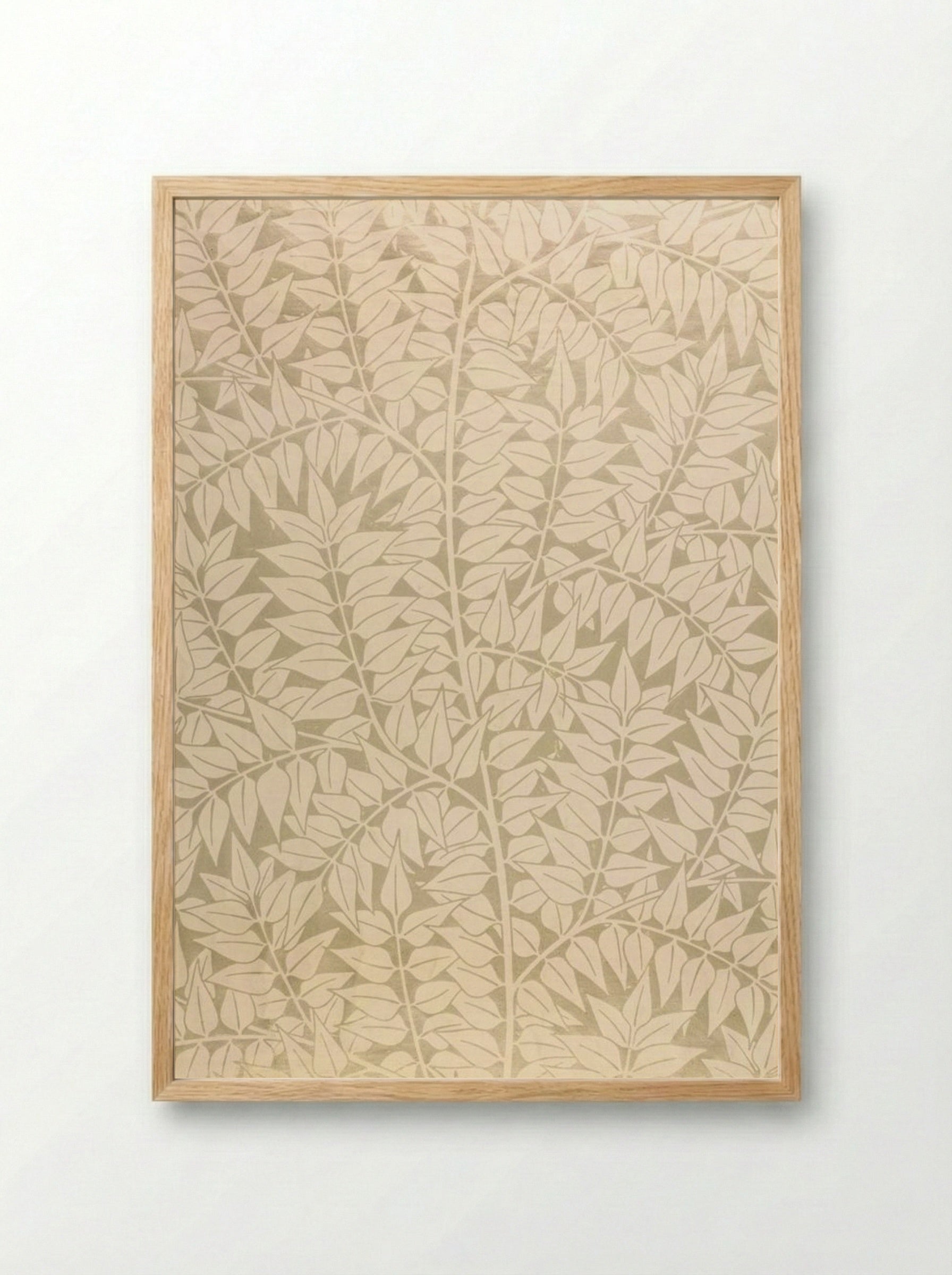 Branch - William Morris - Framed Print Wood