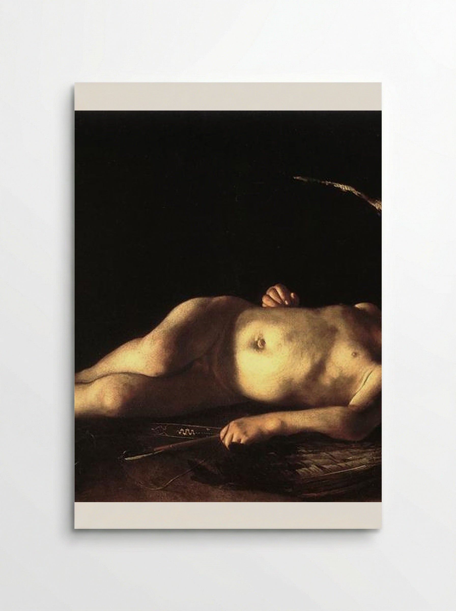 Sleeping Cupid - Michelangelo Merisi da Caravaggio - Poster