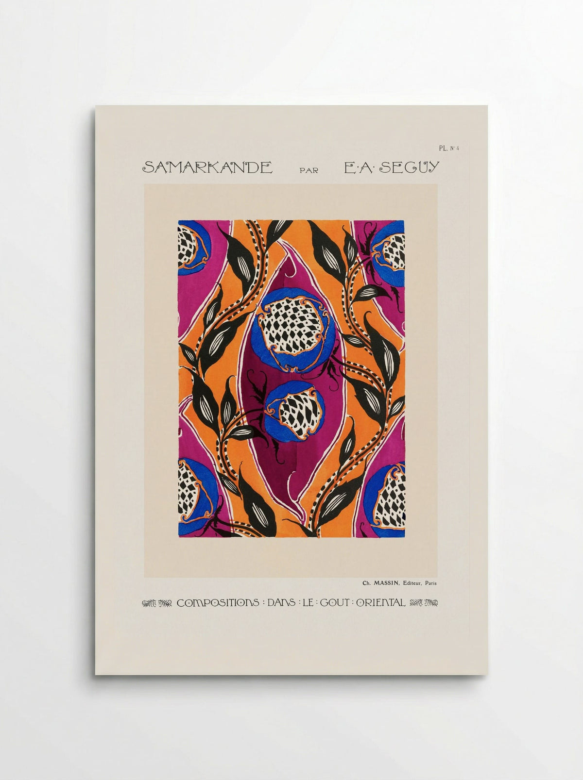 Samarkande, Planche No. 4 - Émile-Allain Séguy - Poster
