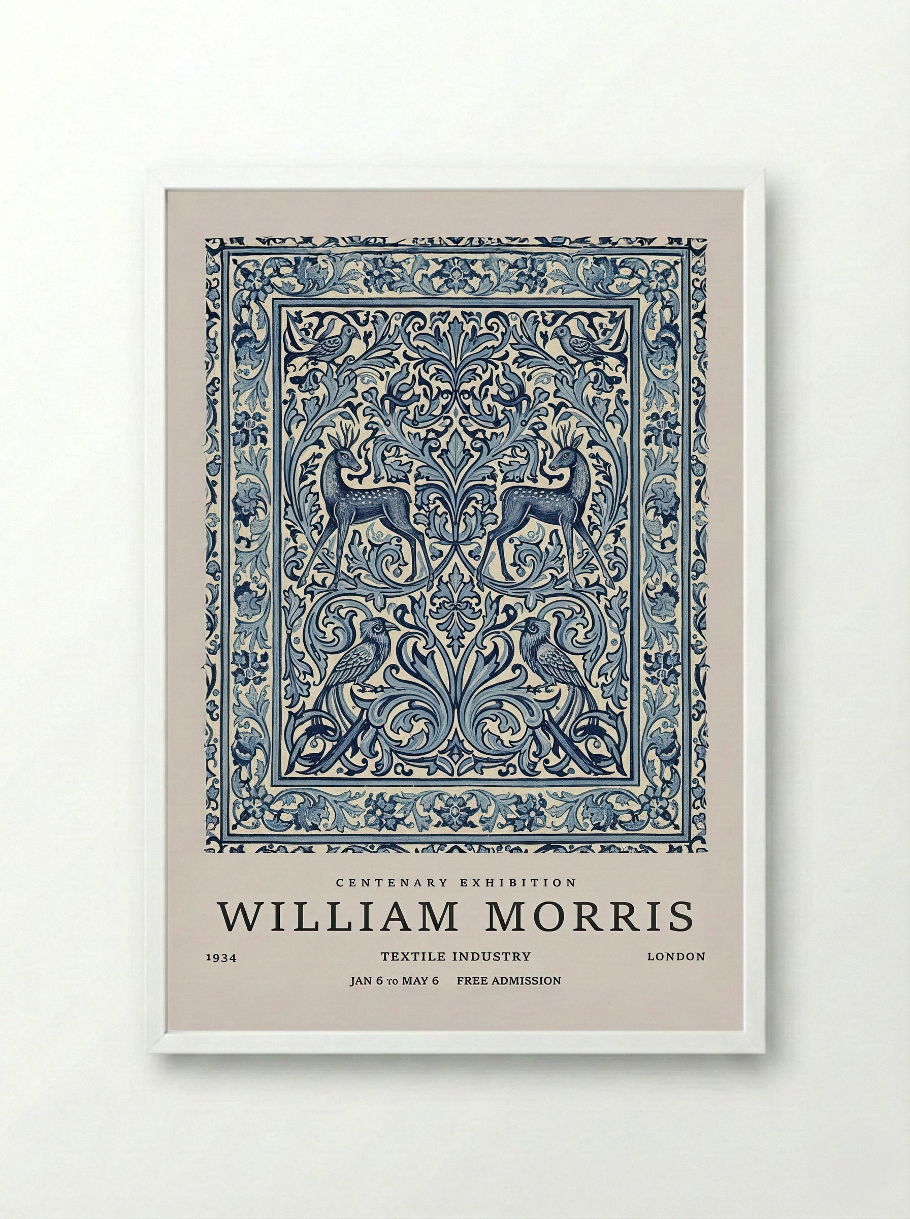 Stag Tapestry – William Morris Collection