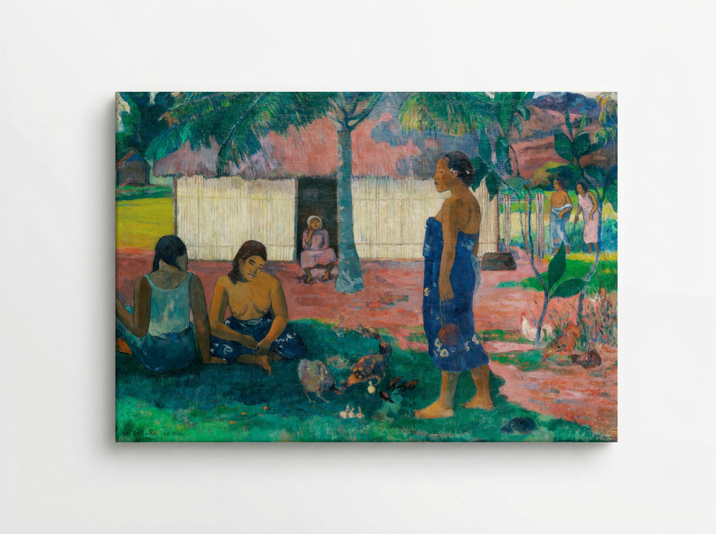 Why Are You Angry? (No te aha oe riri) - Paul Gauguin - Canvas
