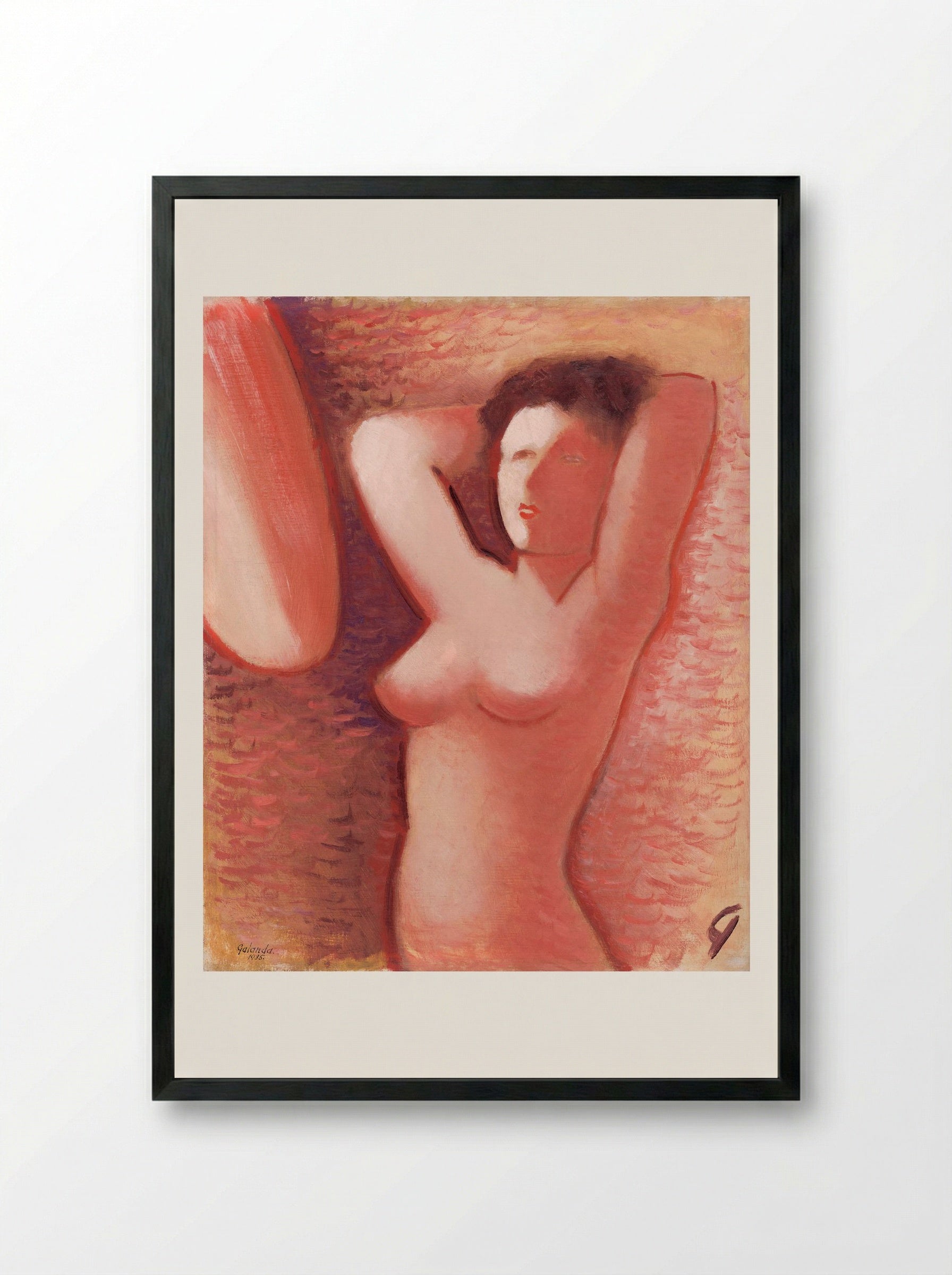 Morning - Mikuláš Galanda - Framed Print Black