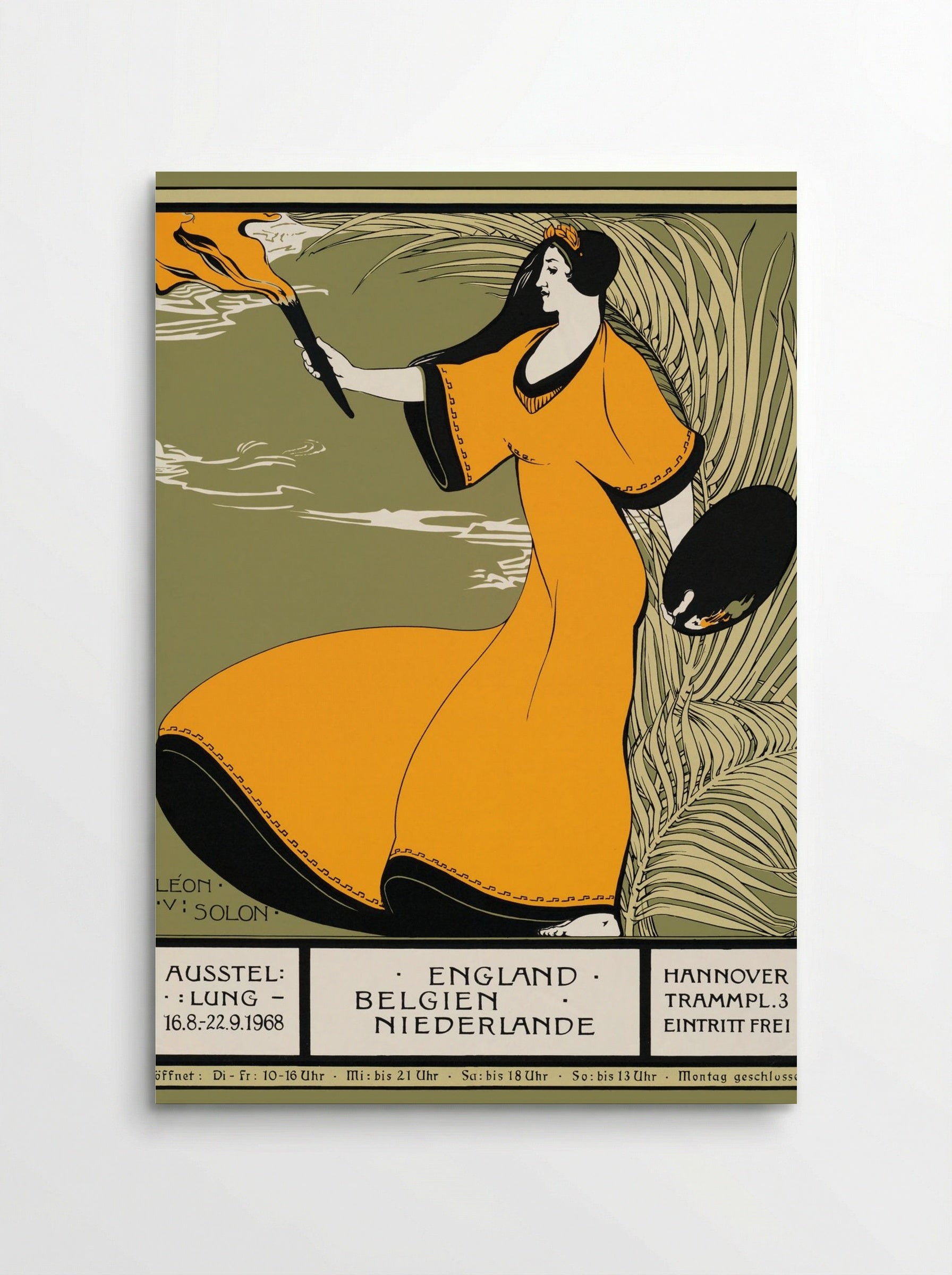 Exposition Poster, Hannover - Léon-Victor Solon - Poster